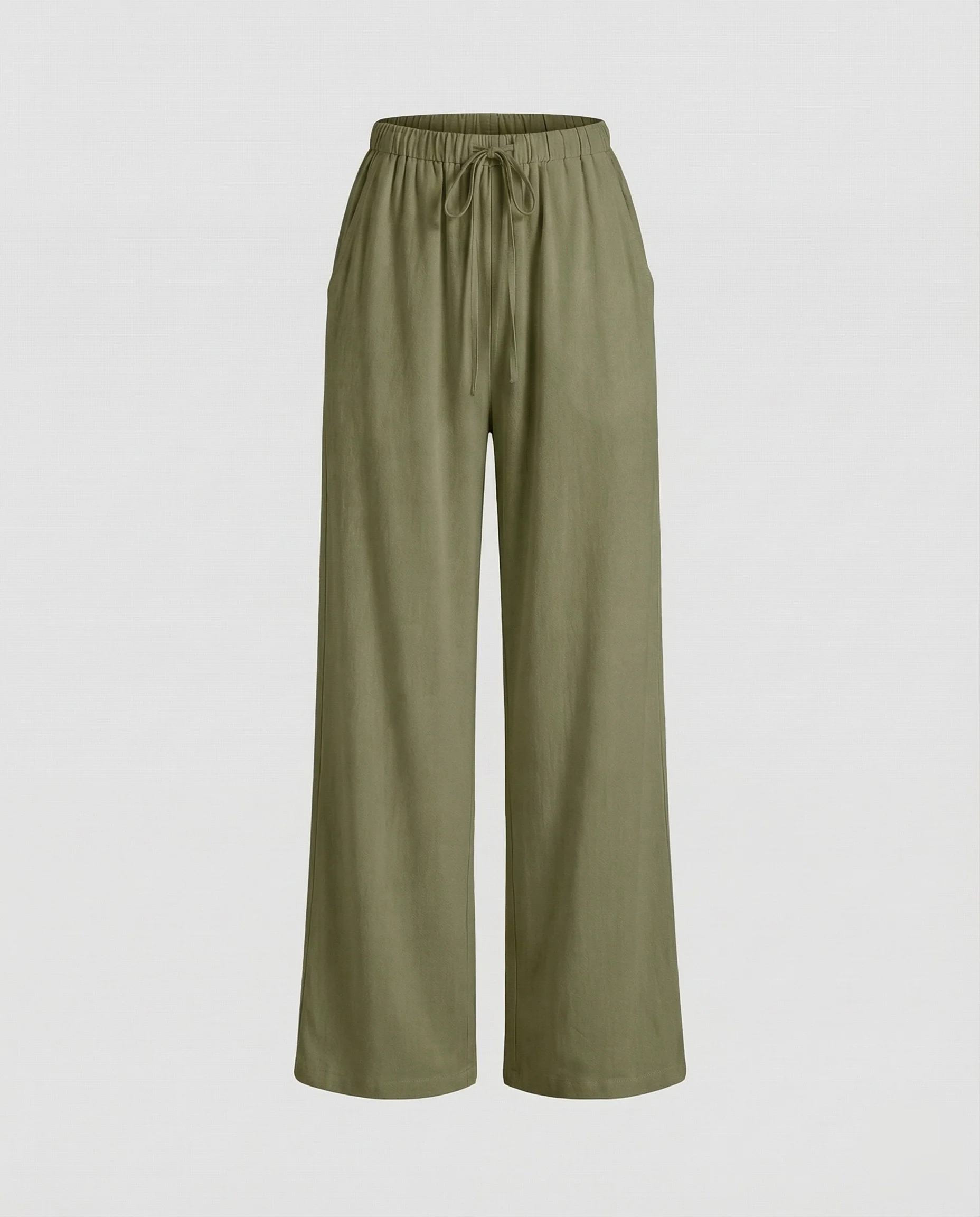 Damen Leinenhose Elastikbund - Image 13