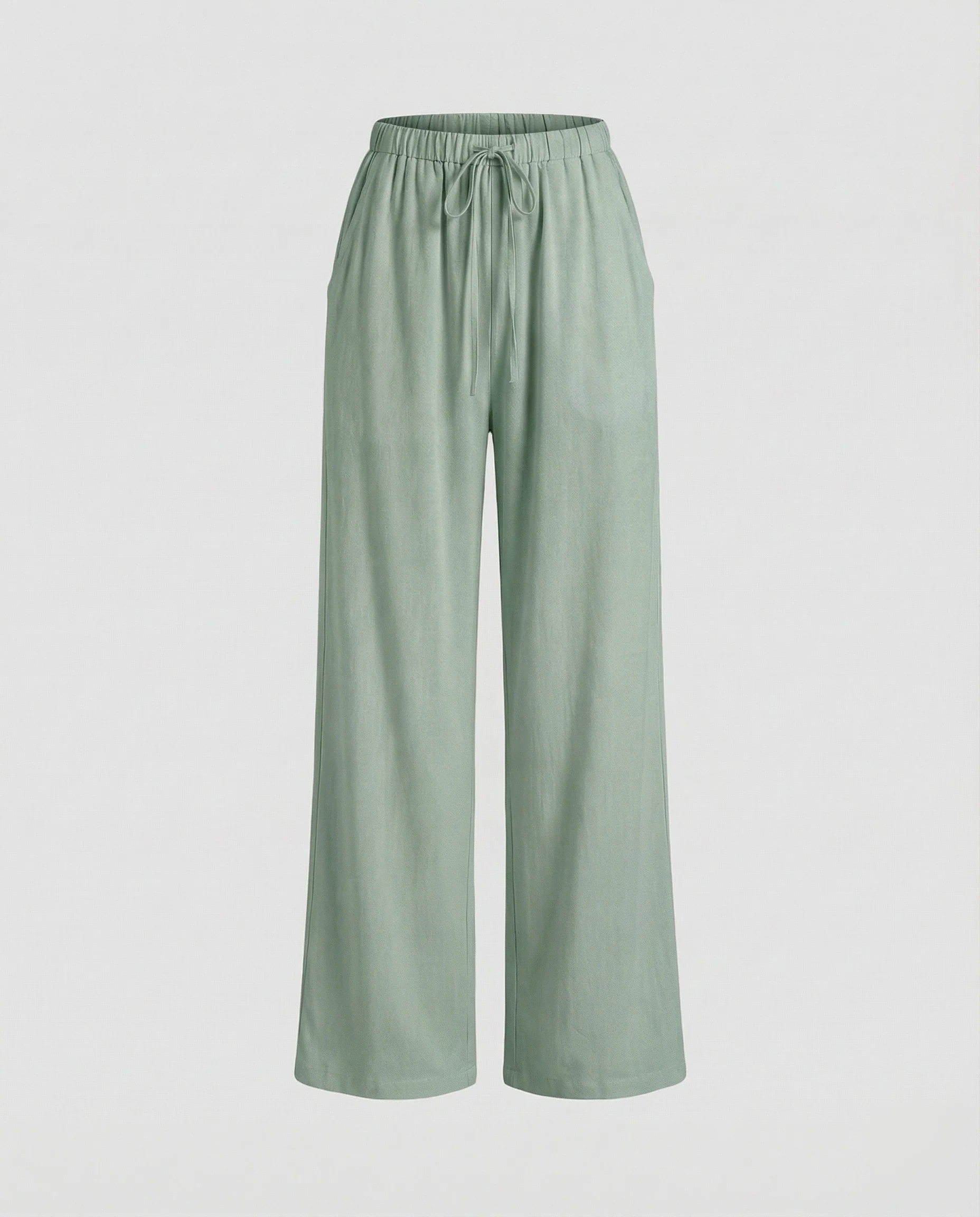 Damen Leinenhose Elastikbund - Image 19