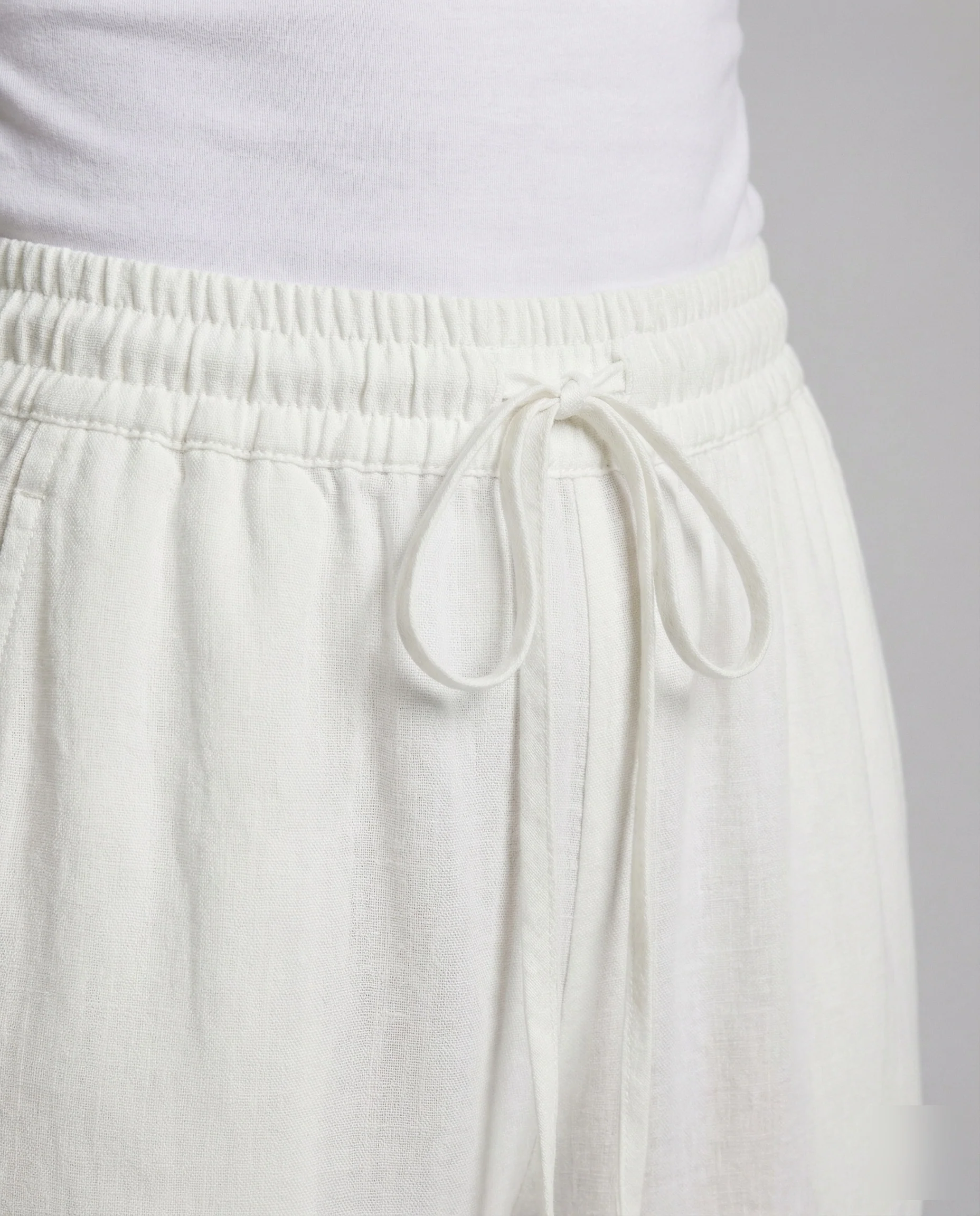 Damen Leinenhose Elastikbund - Image 3