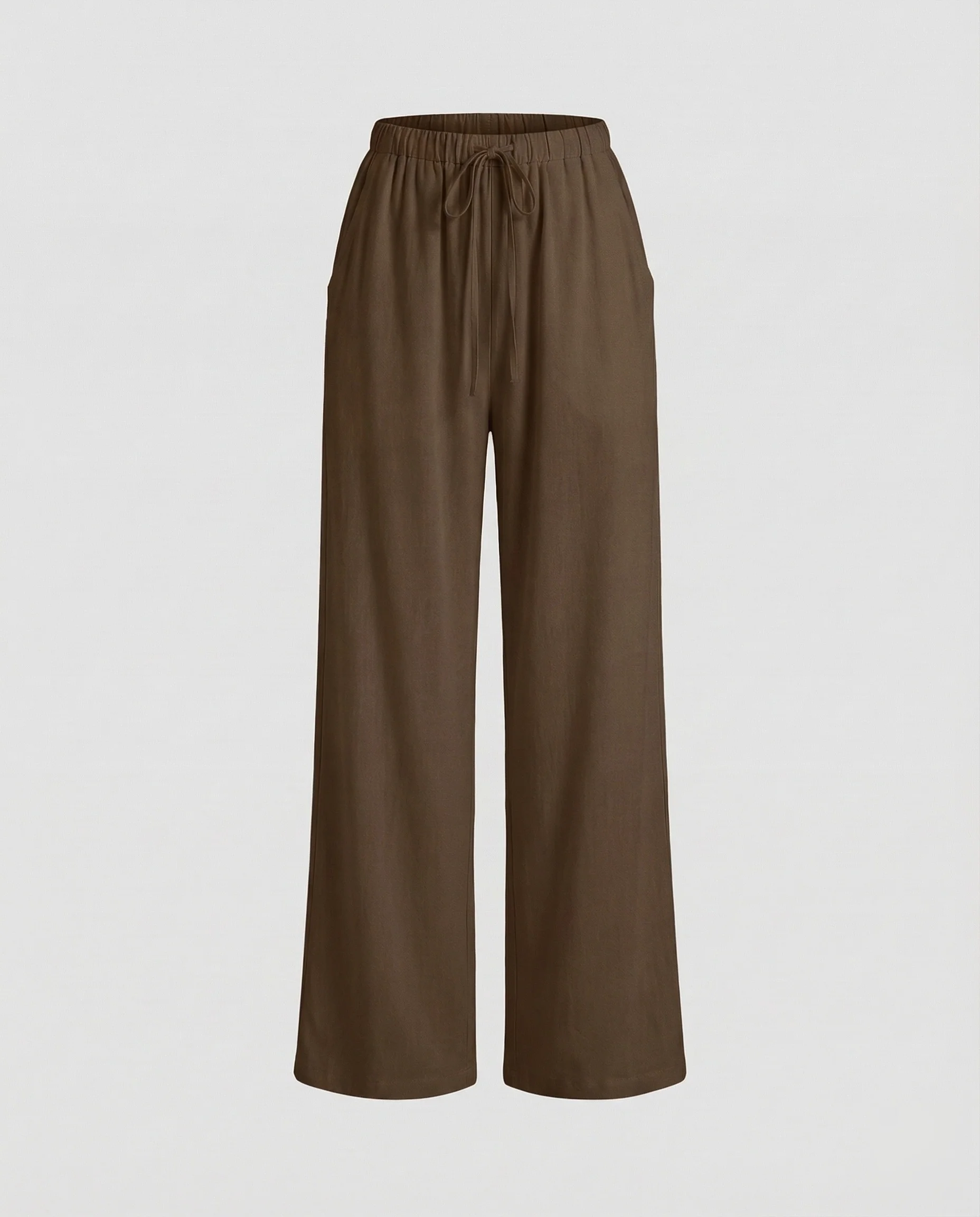 Damen Leinenhose Elastikbund - Image 8