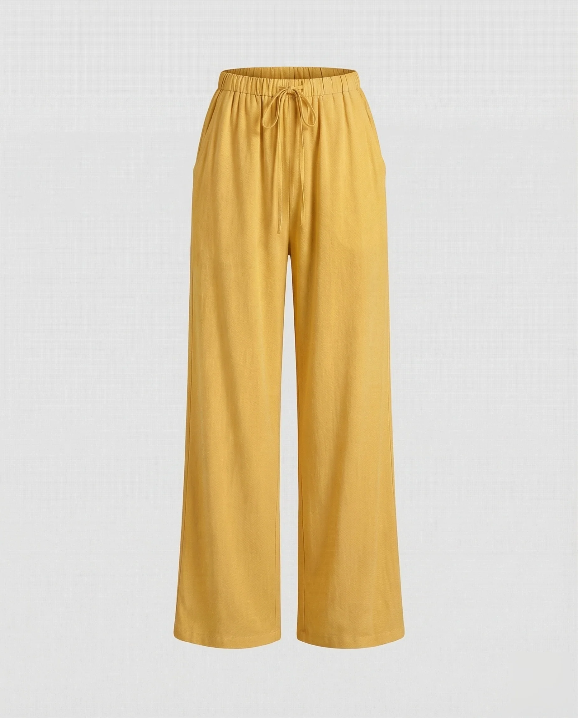 Damen Leinenhose Elastikbund - Image 9