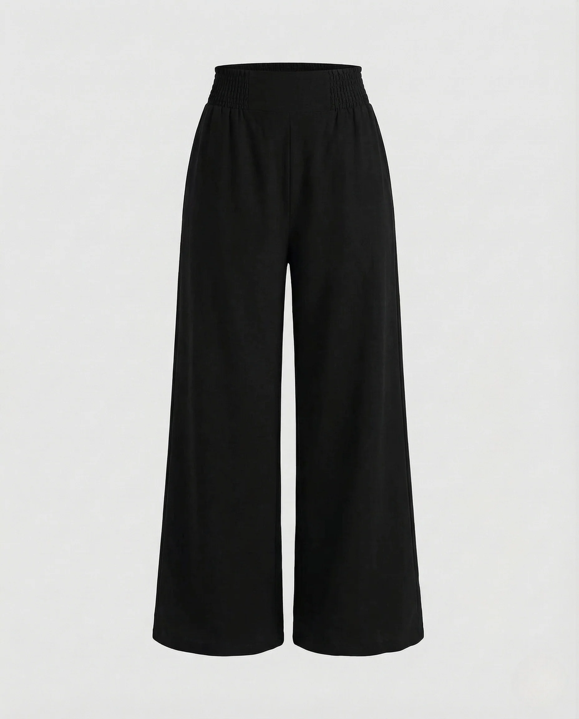 Damen Leinenhose High Waist Bügelfalte - Image 12