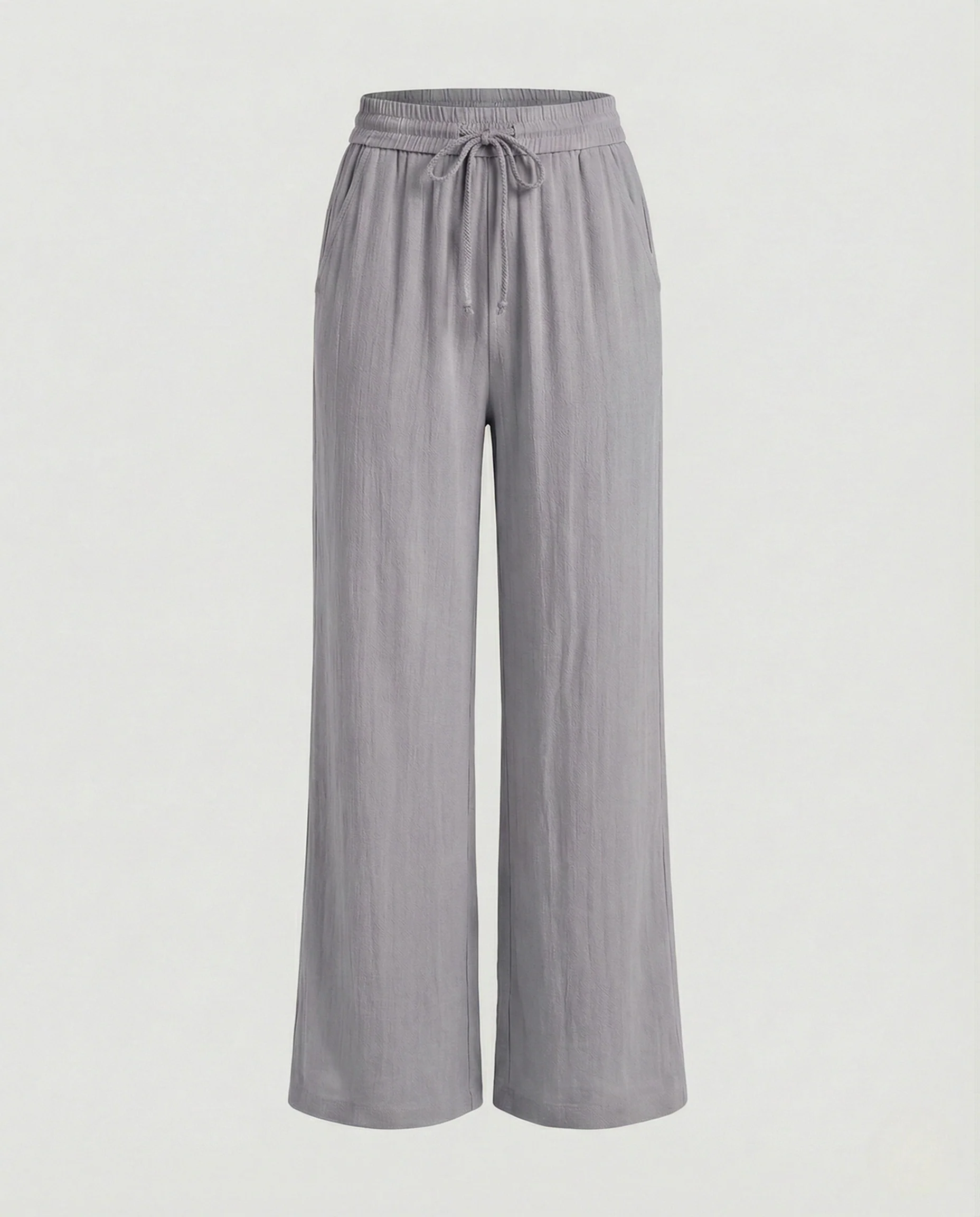 Freizeitkleidung Damen Leinenhose Weit - Image 9