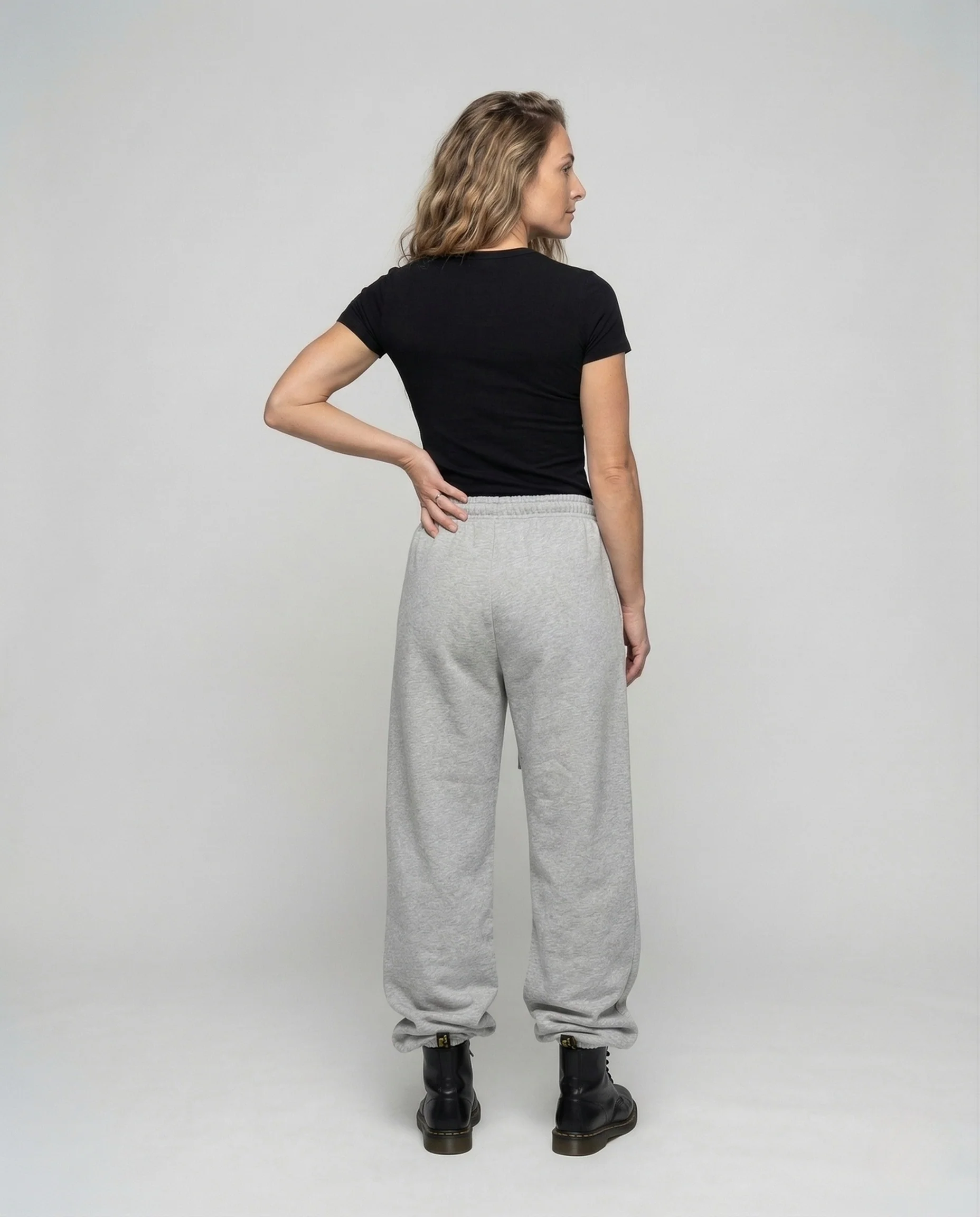 Damen Jogginghose Oversize Tiefschritt - Image 4