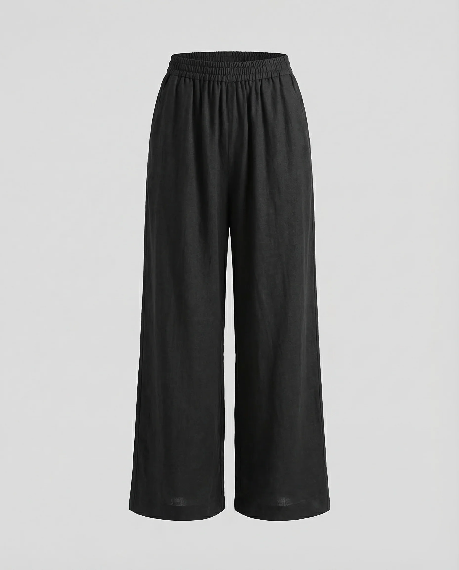 Damen Palazzo Hose Leinenmix - Image 5