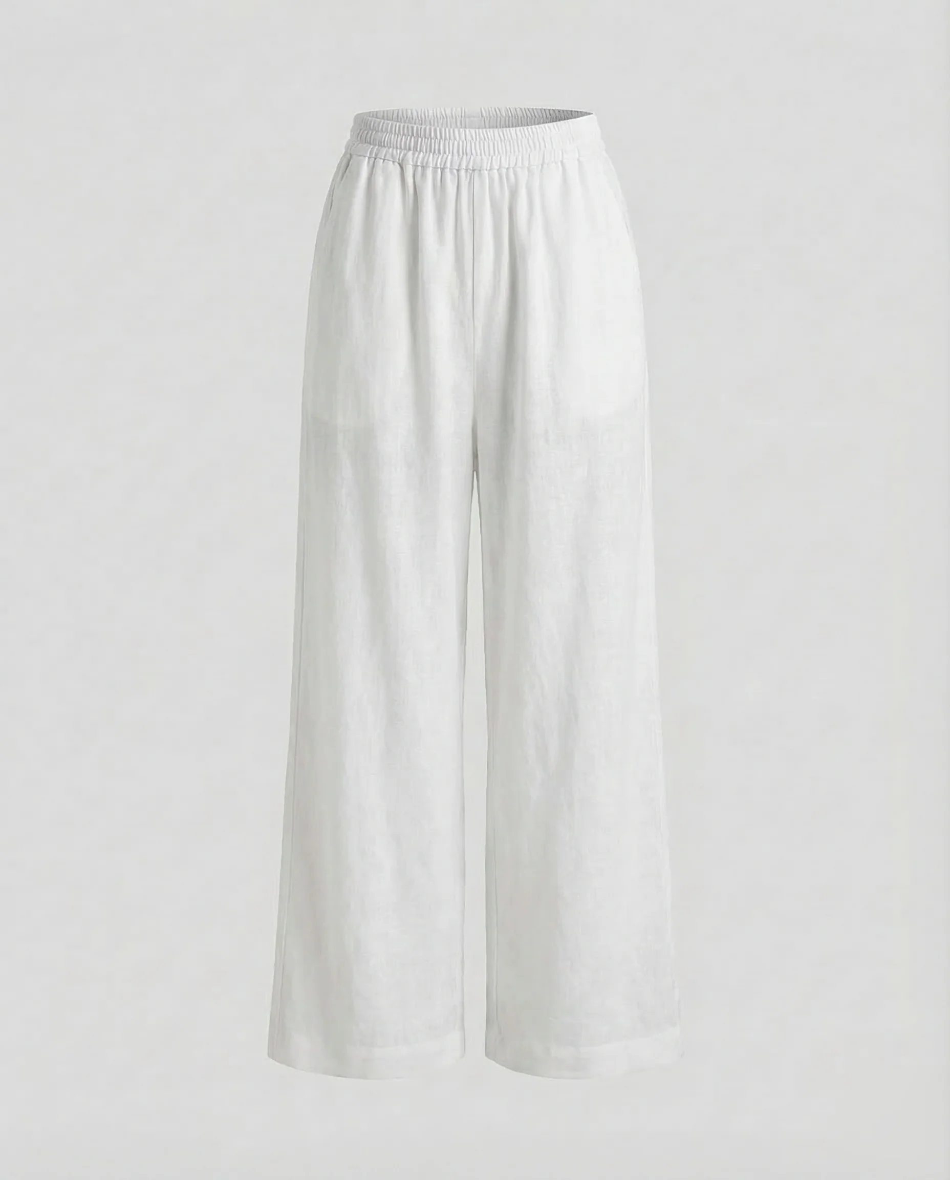 Damen Palazzo Hose Leinenmix - Image 7