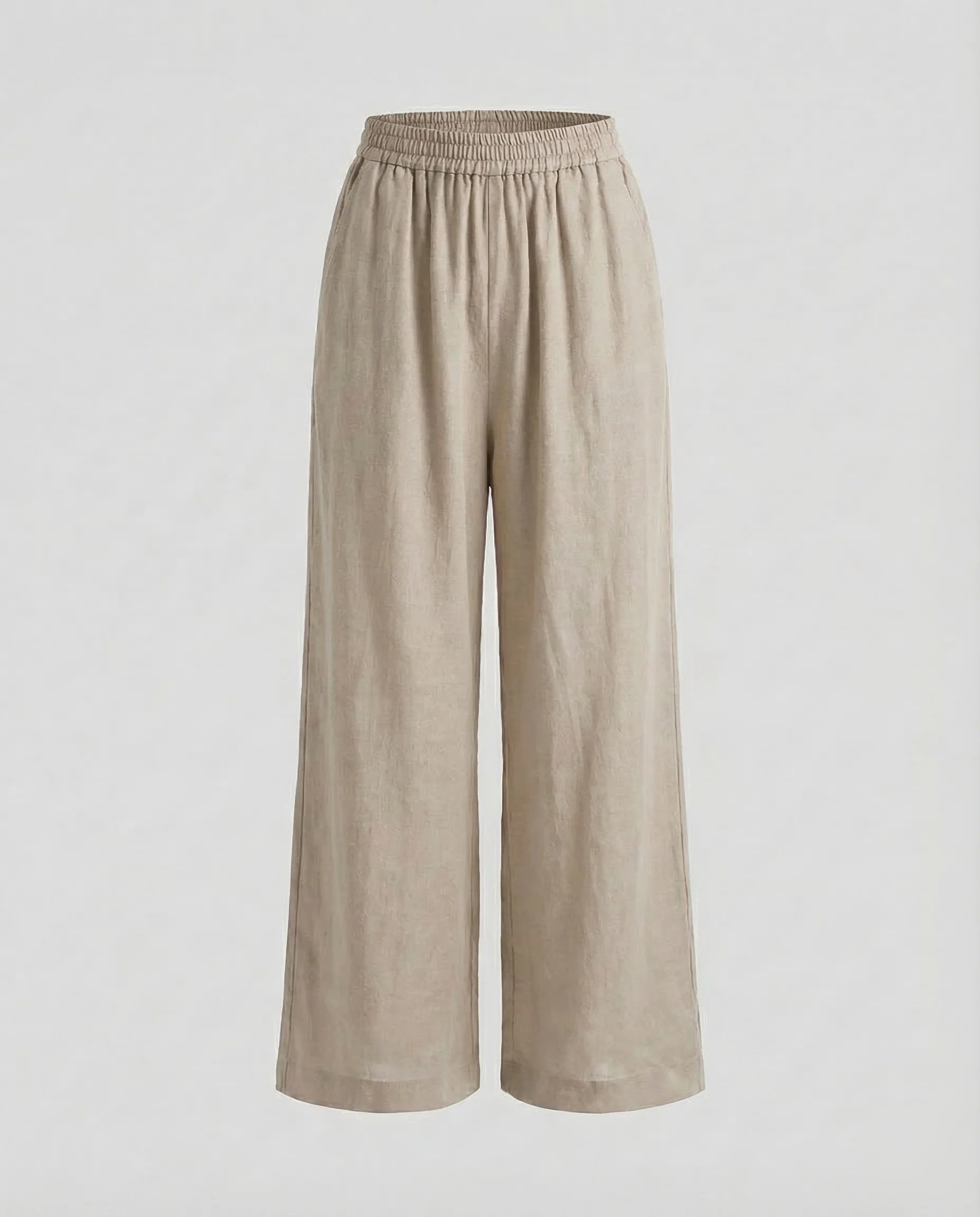 Damen Palazzo Hose Leinenmix - Image 8