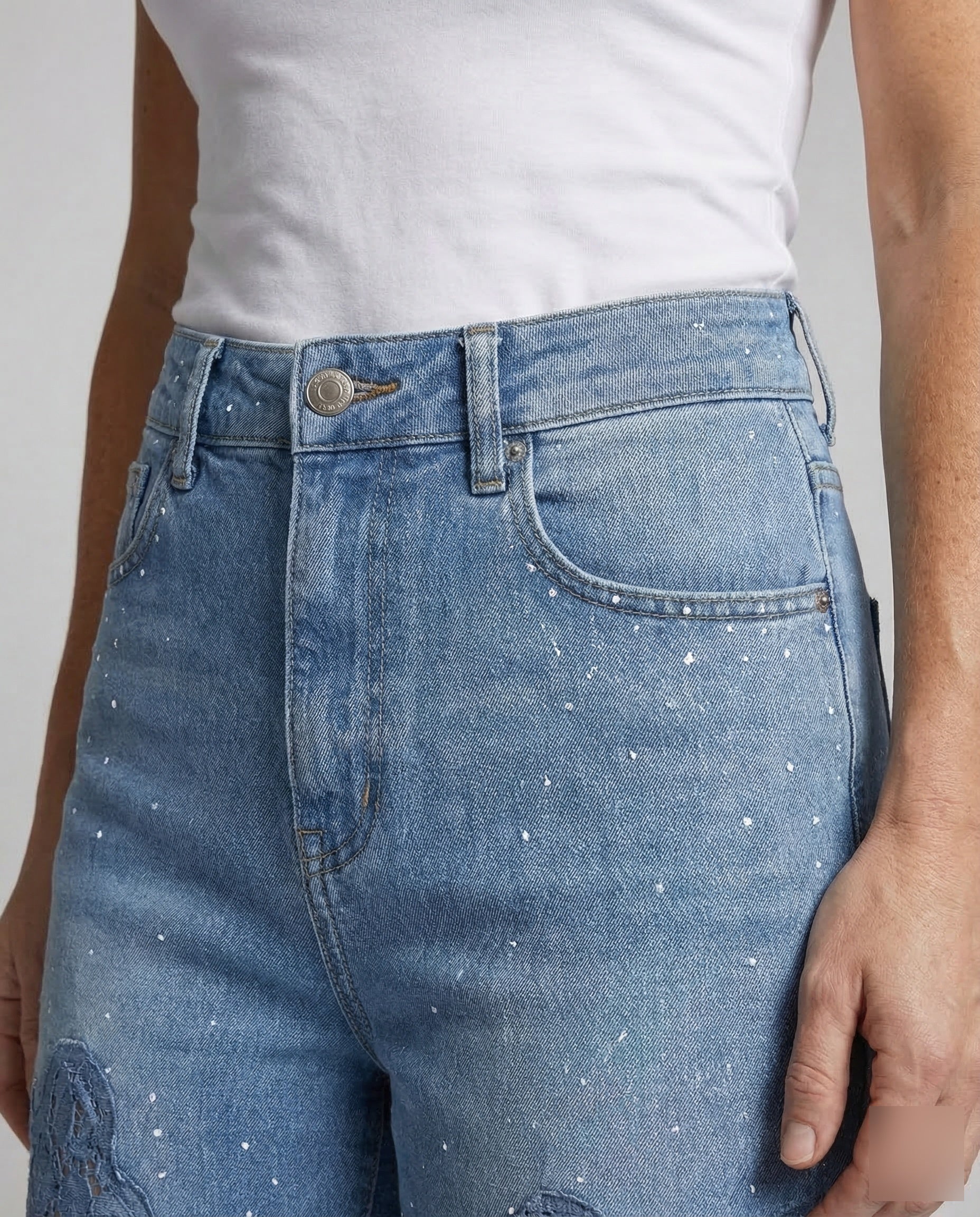 Damen Flared Hose High Waist - Image 3