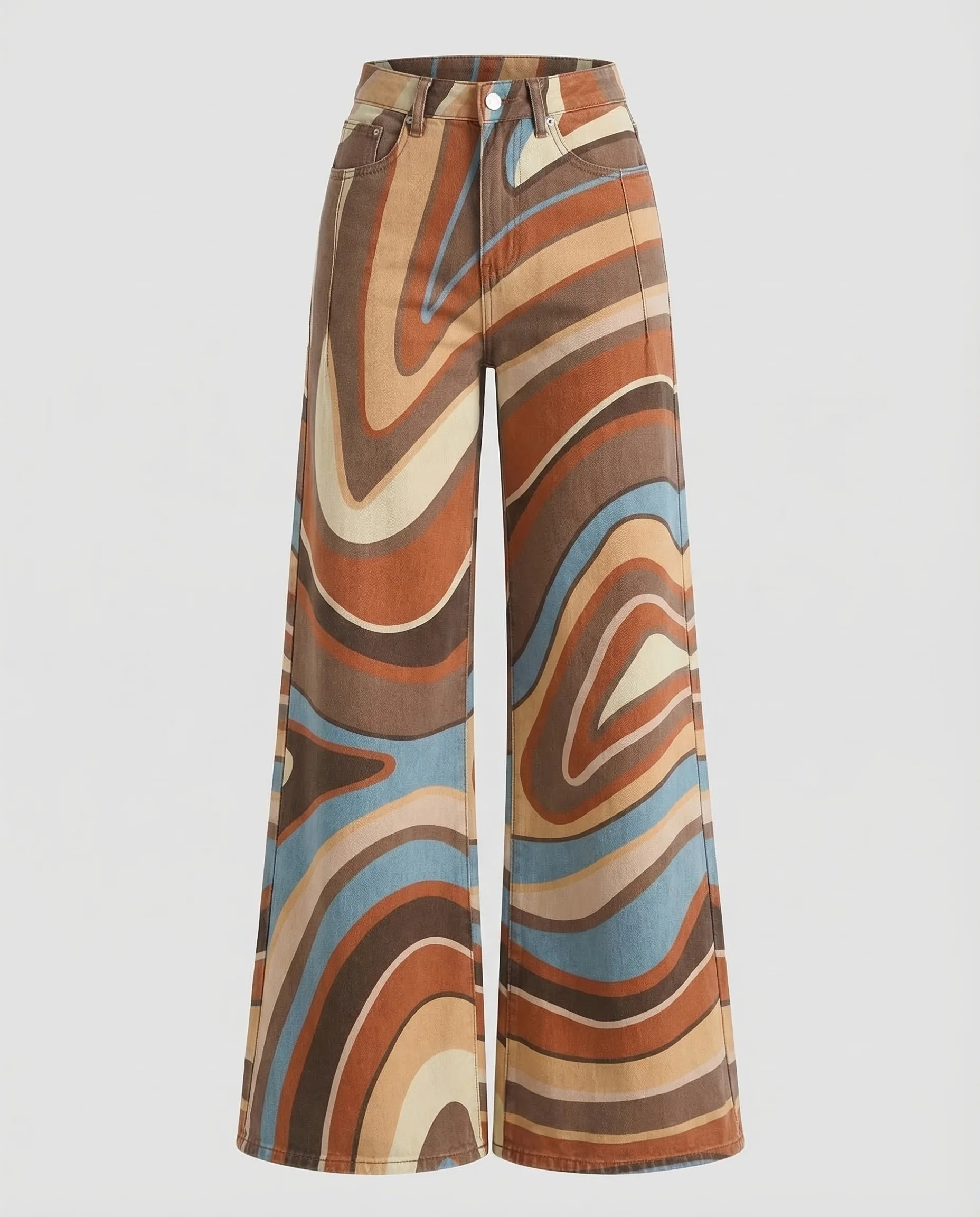 Damen Flared Hose High Waist - Image 6