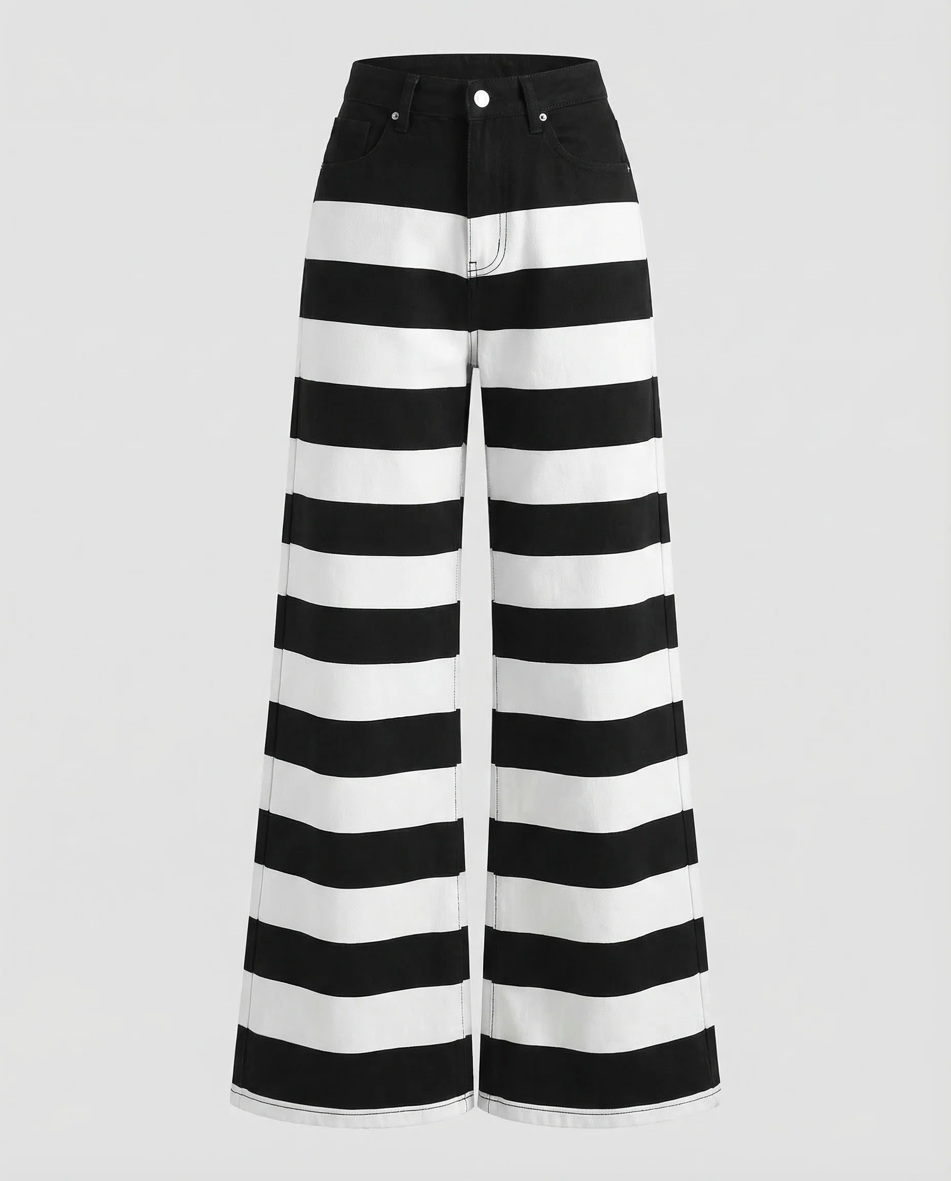 Damen Flared Hose High Waist - Image 9