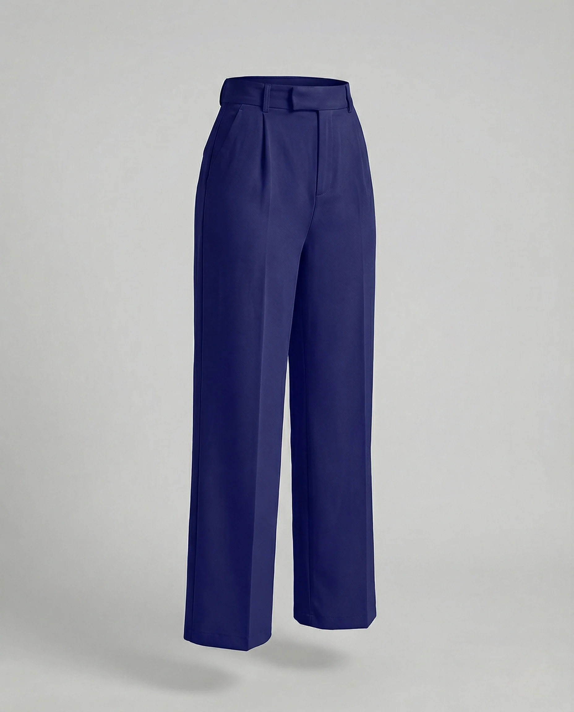 Freizeitkleidung Damen Stoffhose Weit - Image 8