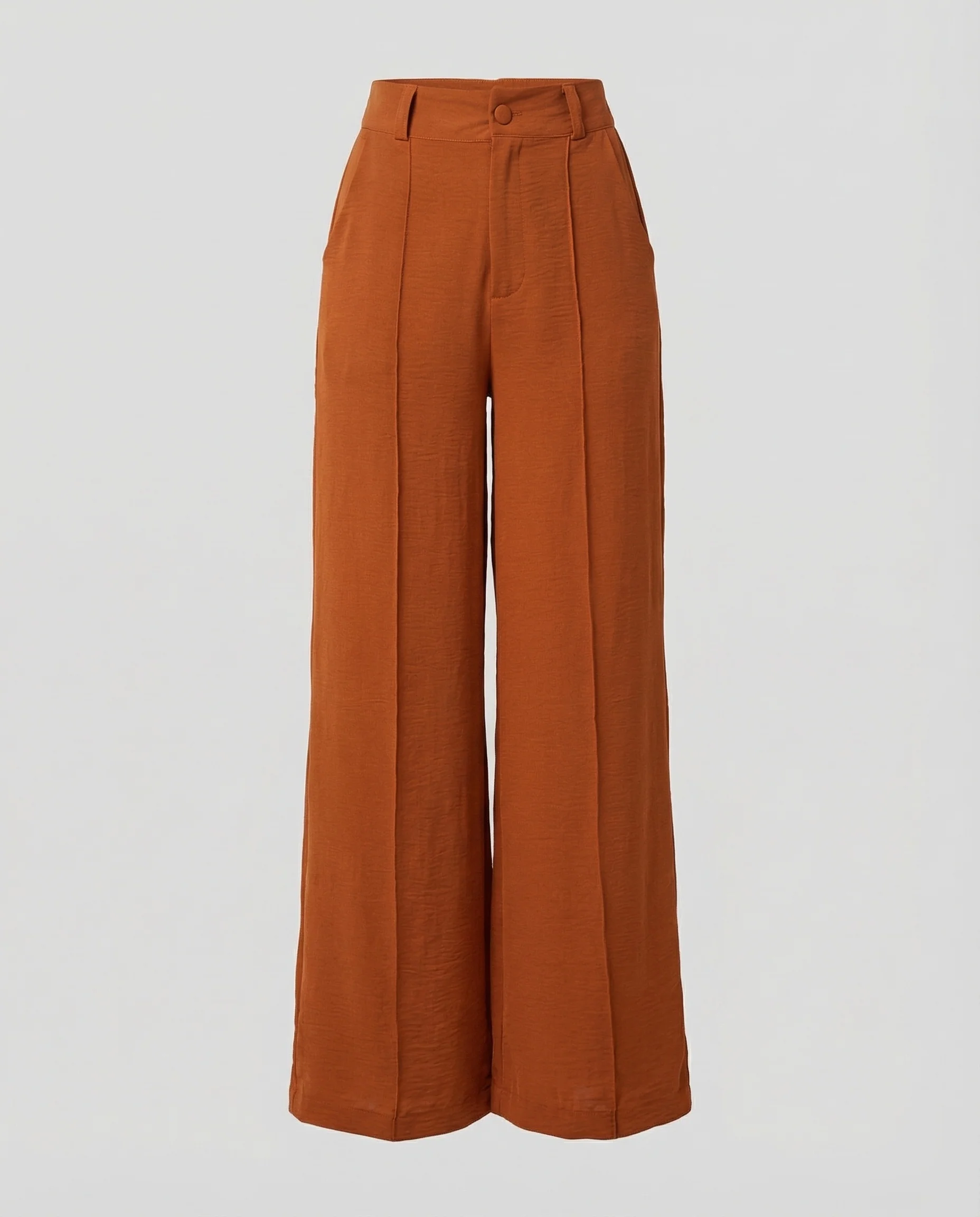 Damen Palazzo Hose High Waist Bügelfalte - Image 4