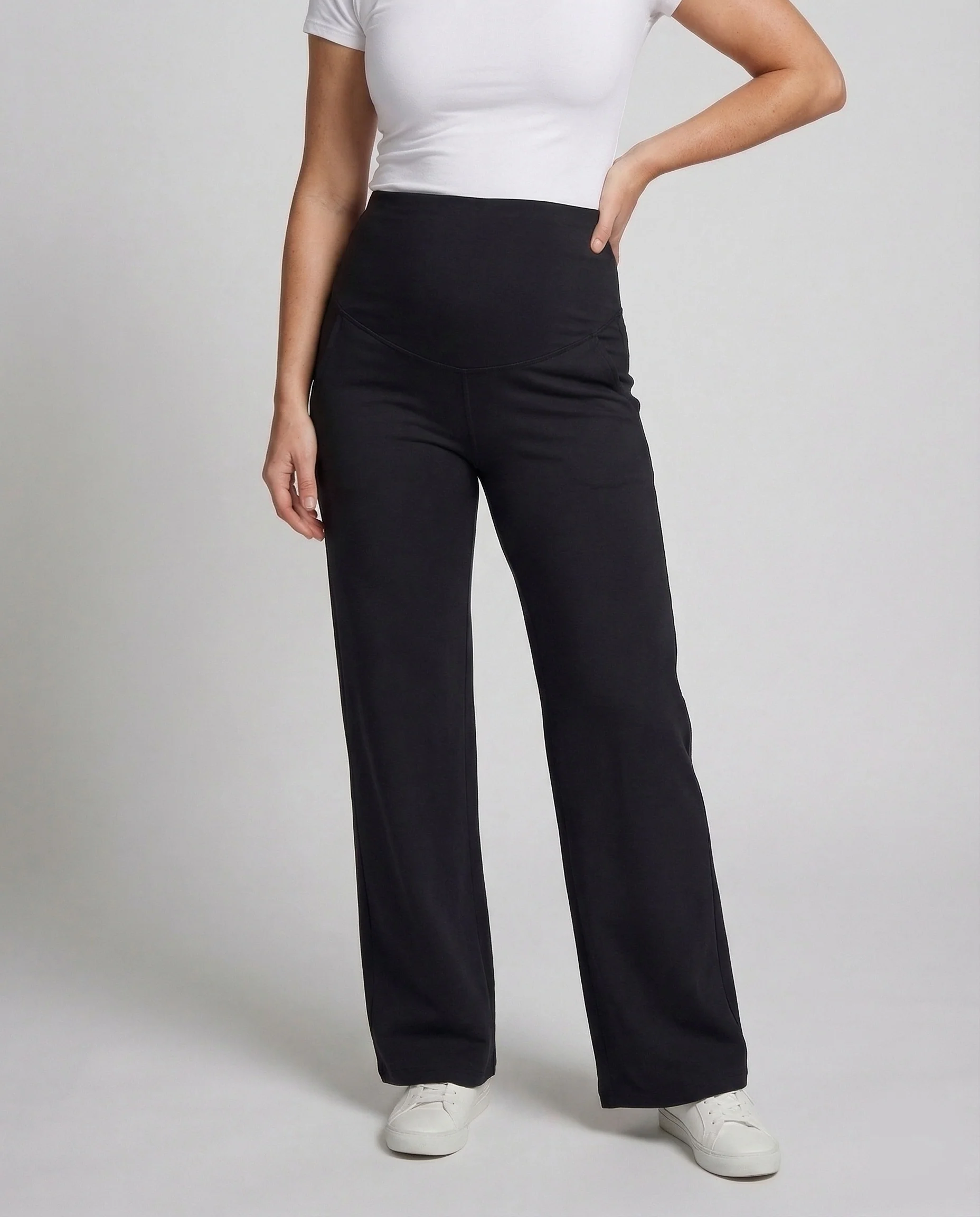 Damen Umstandshose Elastikbund - Image 2