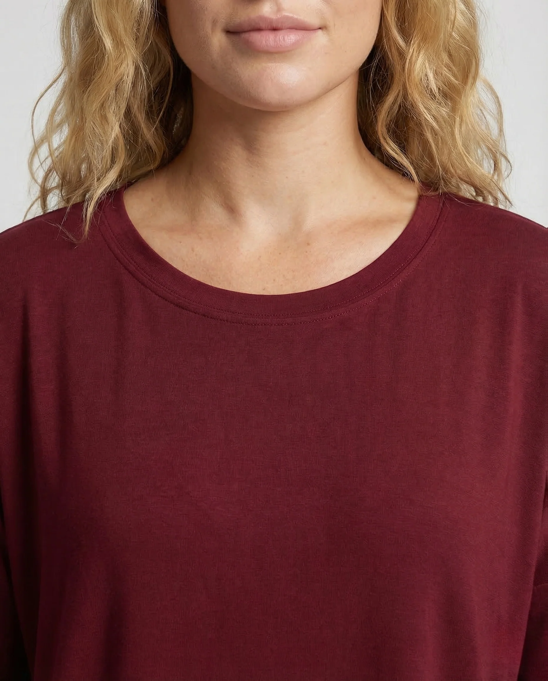 Damen Tunika Kleid Viskose Taschen - Image 3