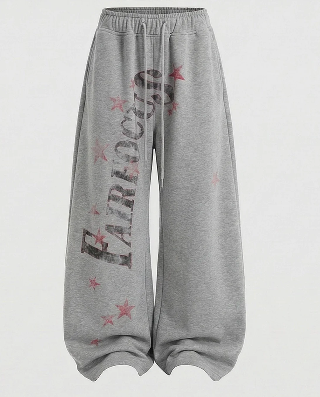 Damen Sweat Hose Weit Tunnelzug - Image 6