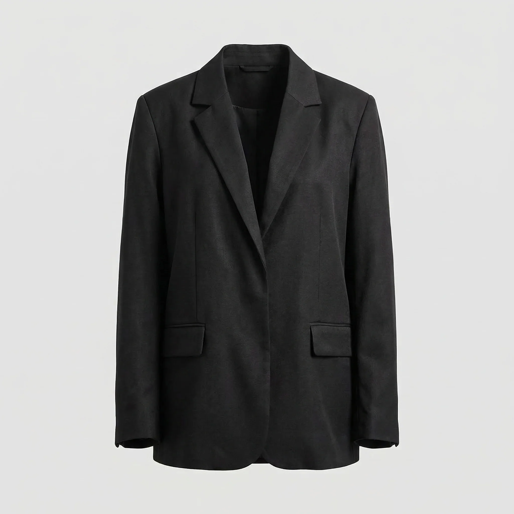 Damen Blazer Oversize Bindeschal - Image 5