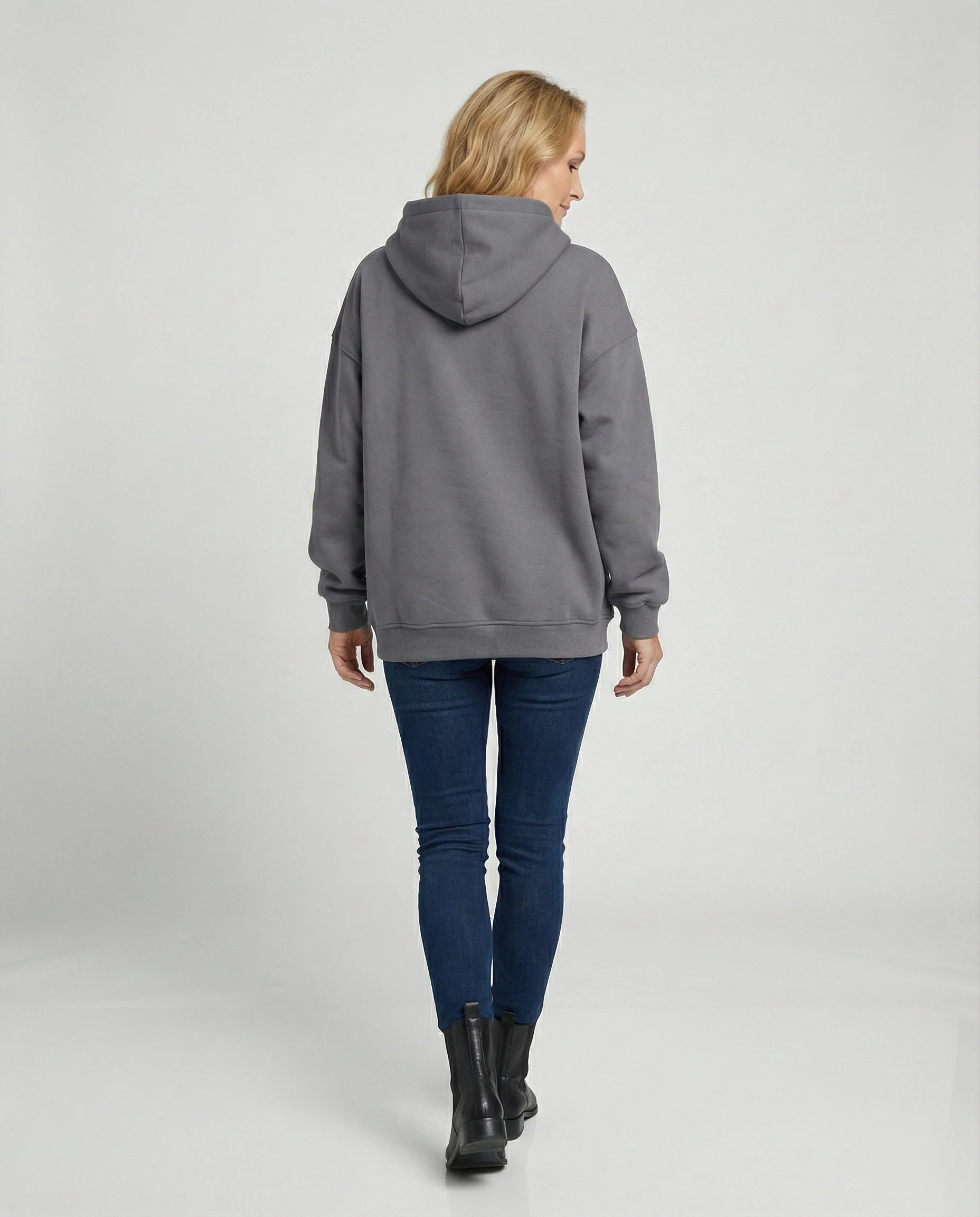 Damen Hoodie oversized Freizeit