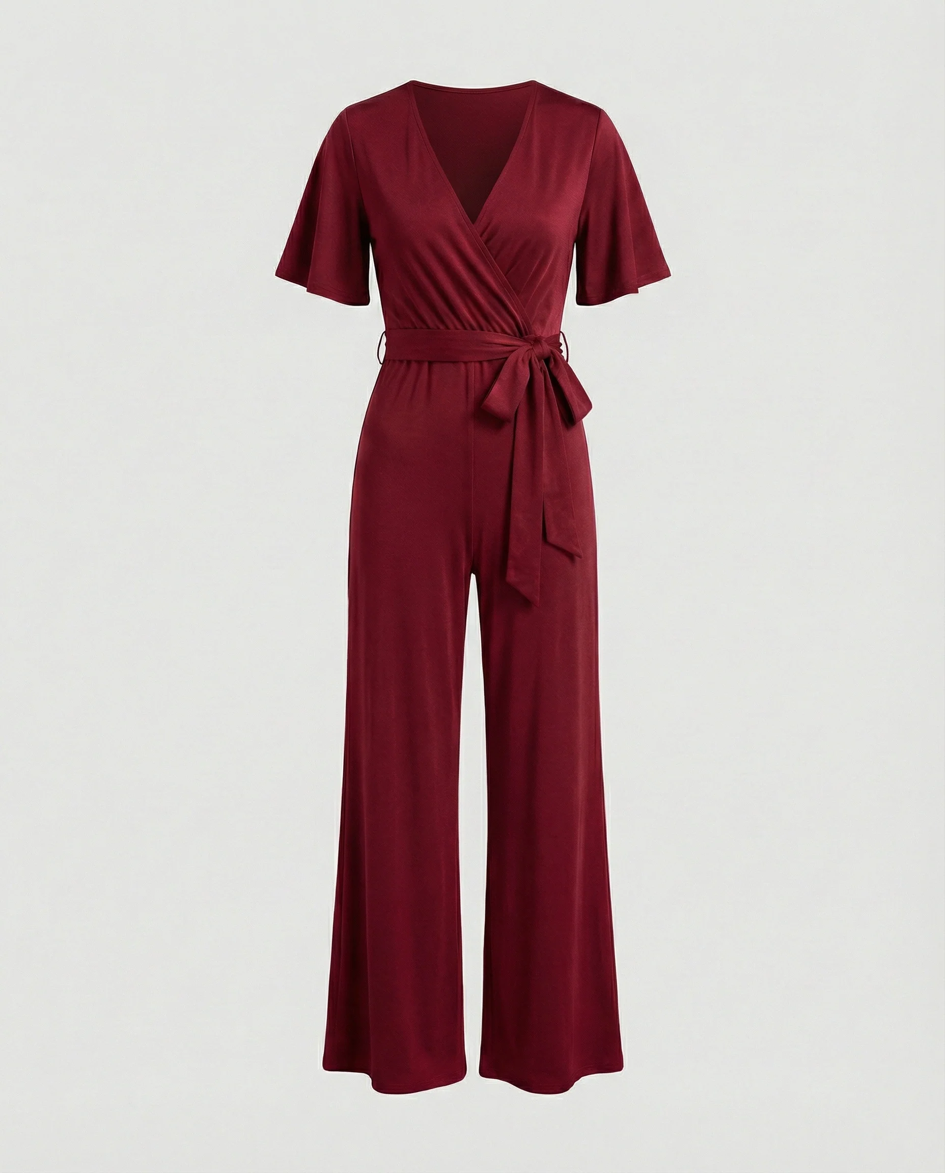 Damen Jumpsuit Wickeloptik weit - Image 6