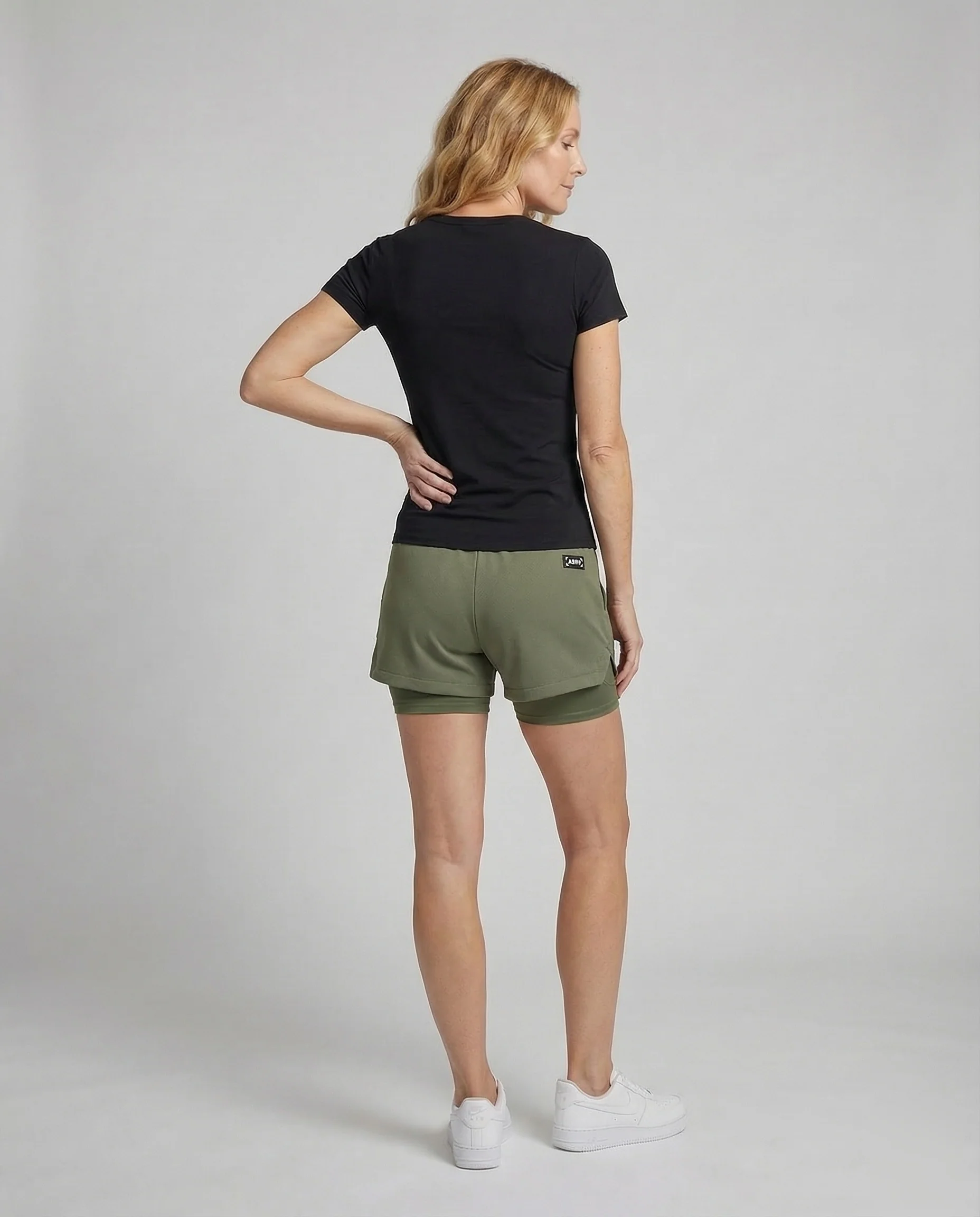 Damen Laufshorts 2in1 Mesh - Image 4