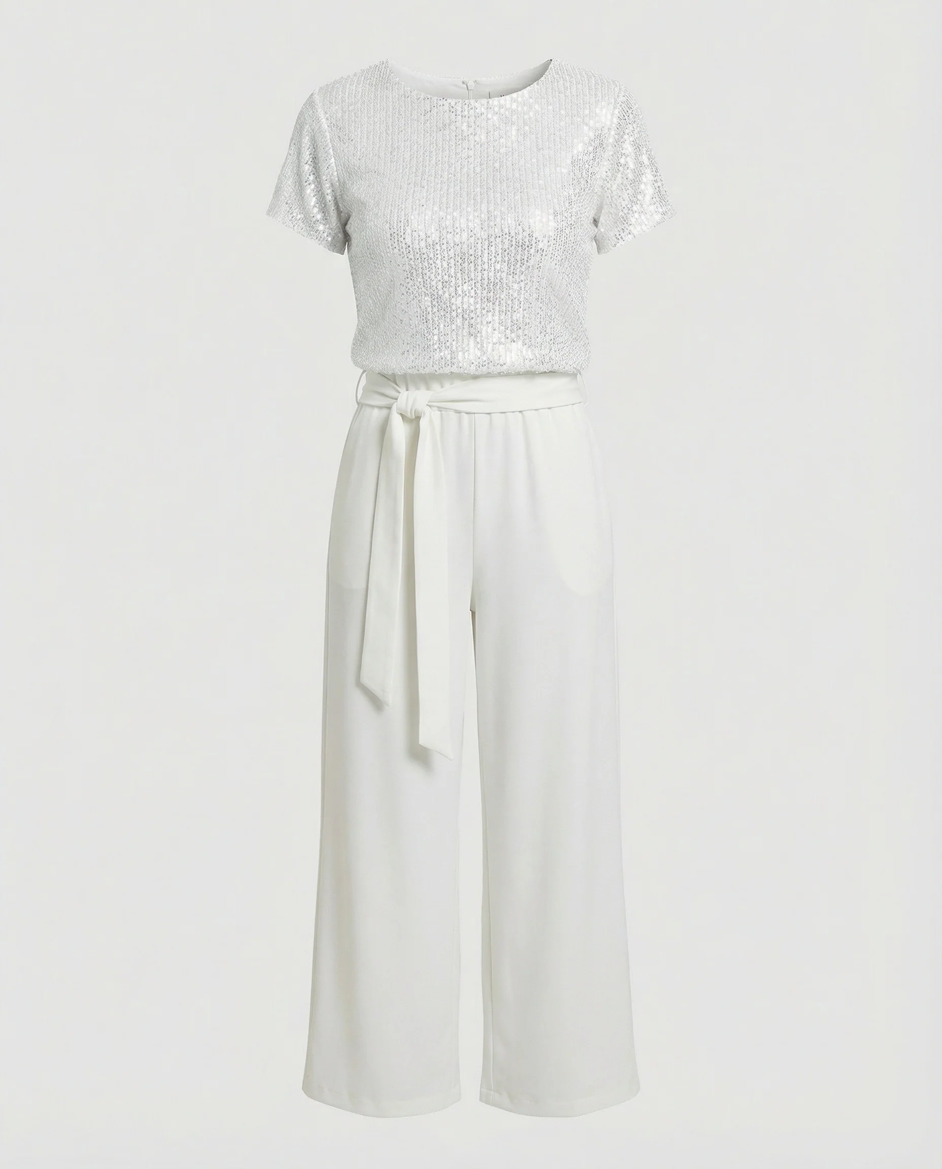 Damen Zweiteiler Set Pailletten elegant - Image 2