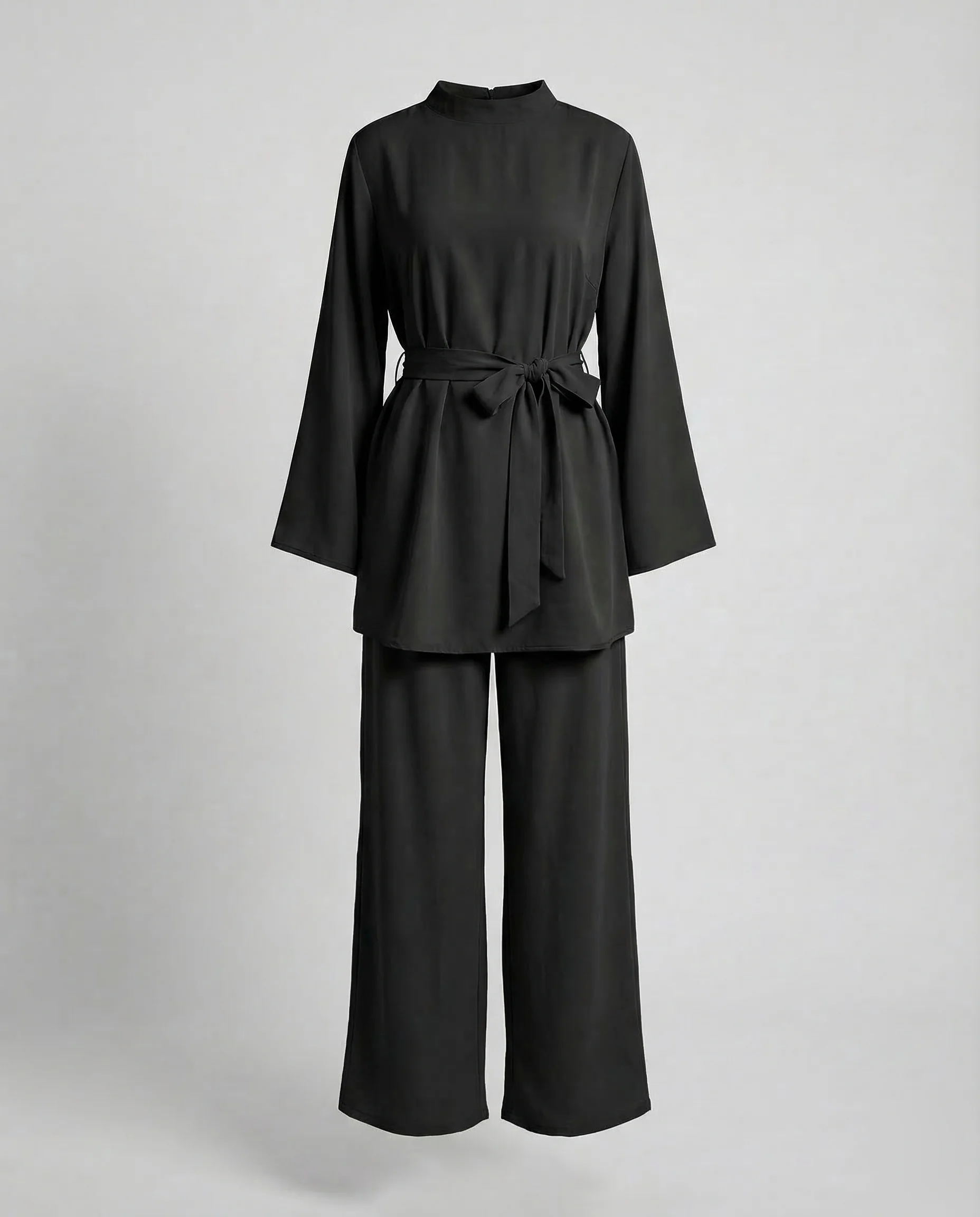 Damen Set Tunika Palazzo Hose - Image 8