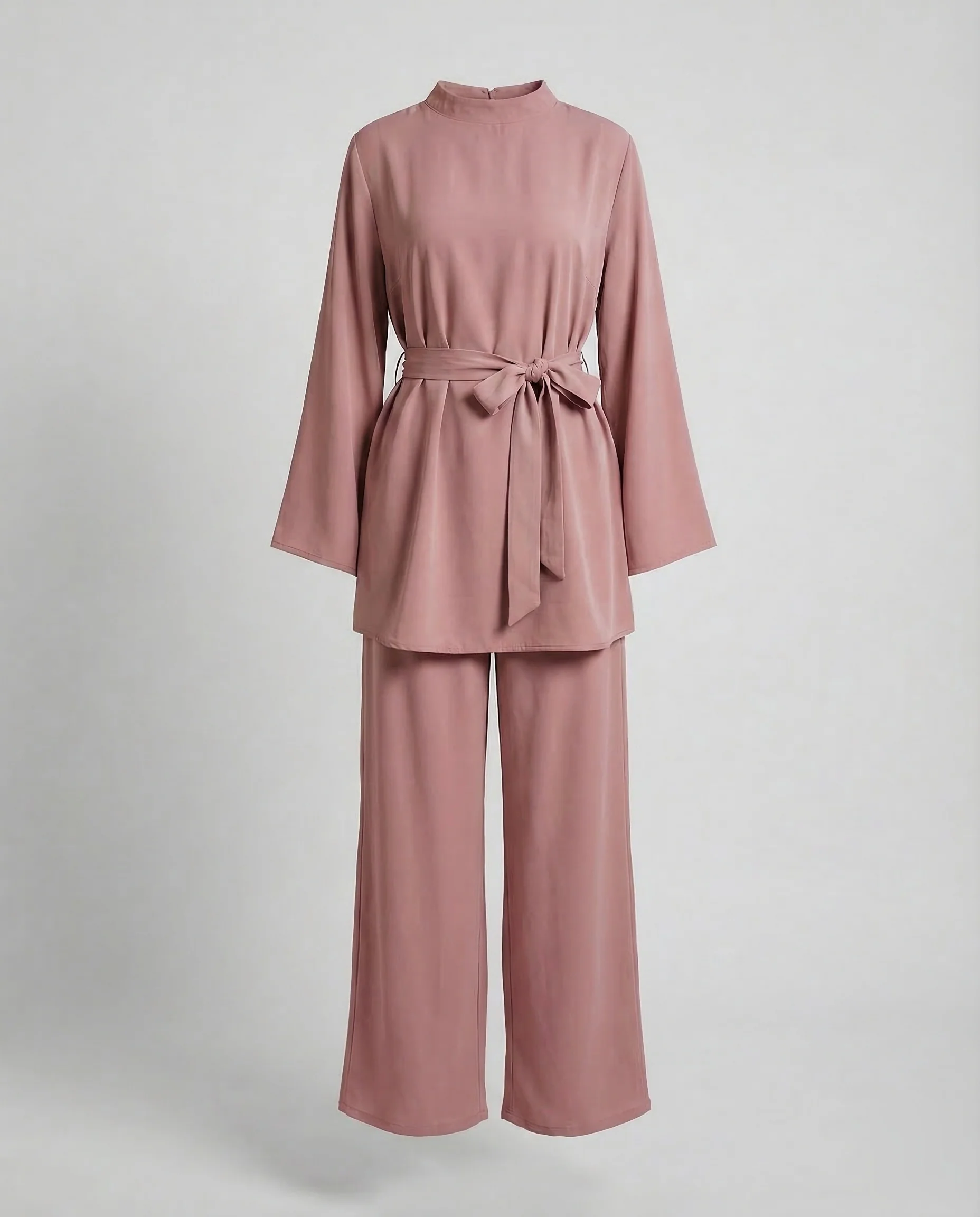 Damen Set Tunika Palazzo Hose - Image 9