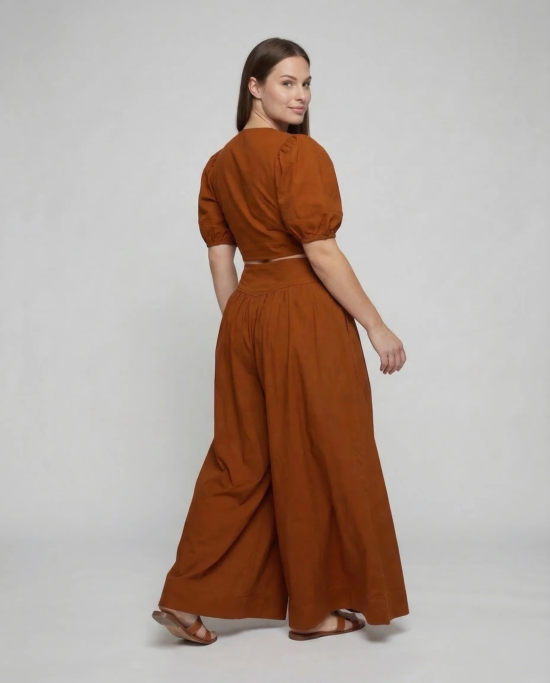 Zweiteiler Damen Maxirock Set - Image 3