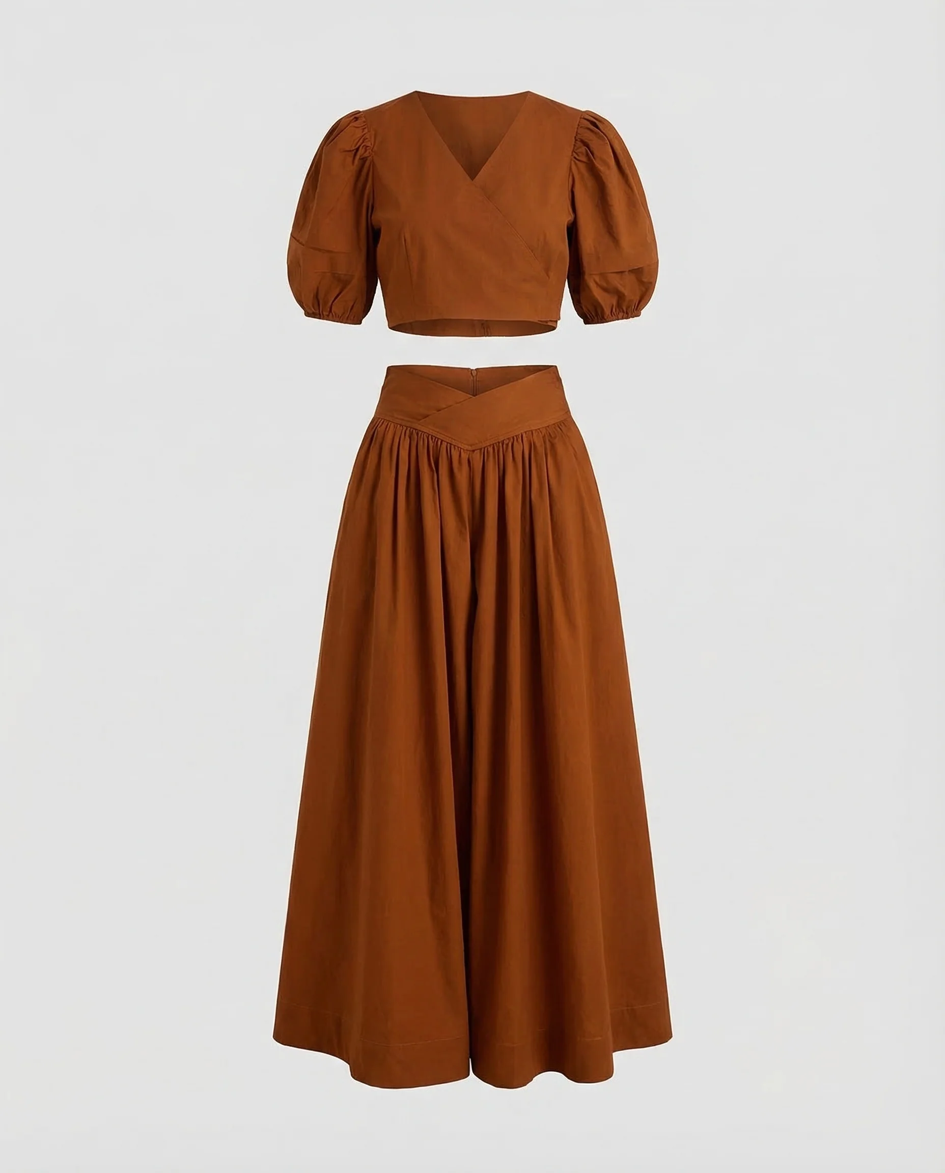 Zweiteiler Damen Maxirock Set - Image 4