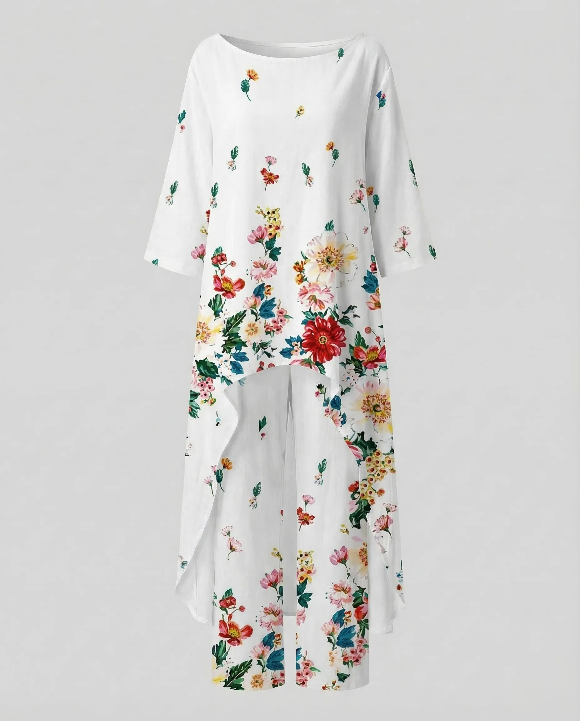 Damen Leinen Set Culotte - Image 5