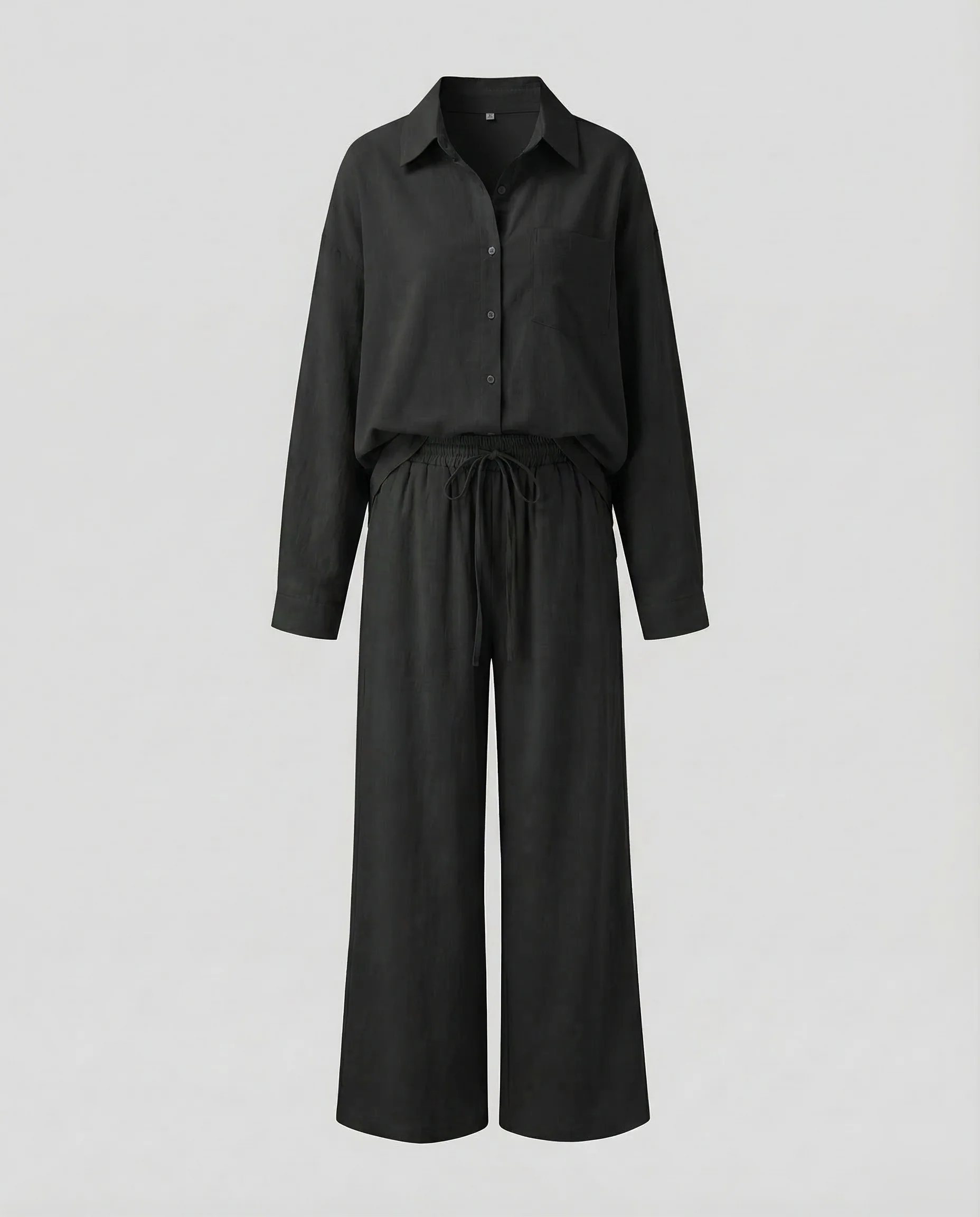 Damen Hemd- und Palazzohosen-Set - Image 6