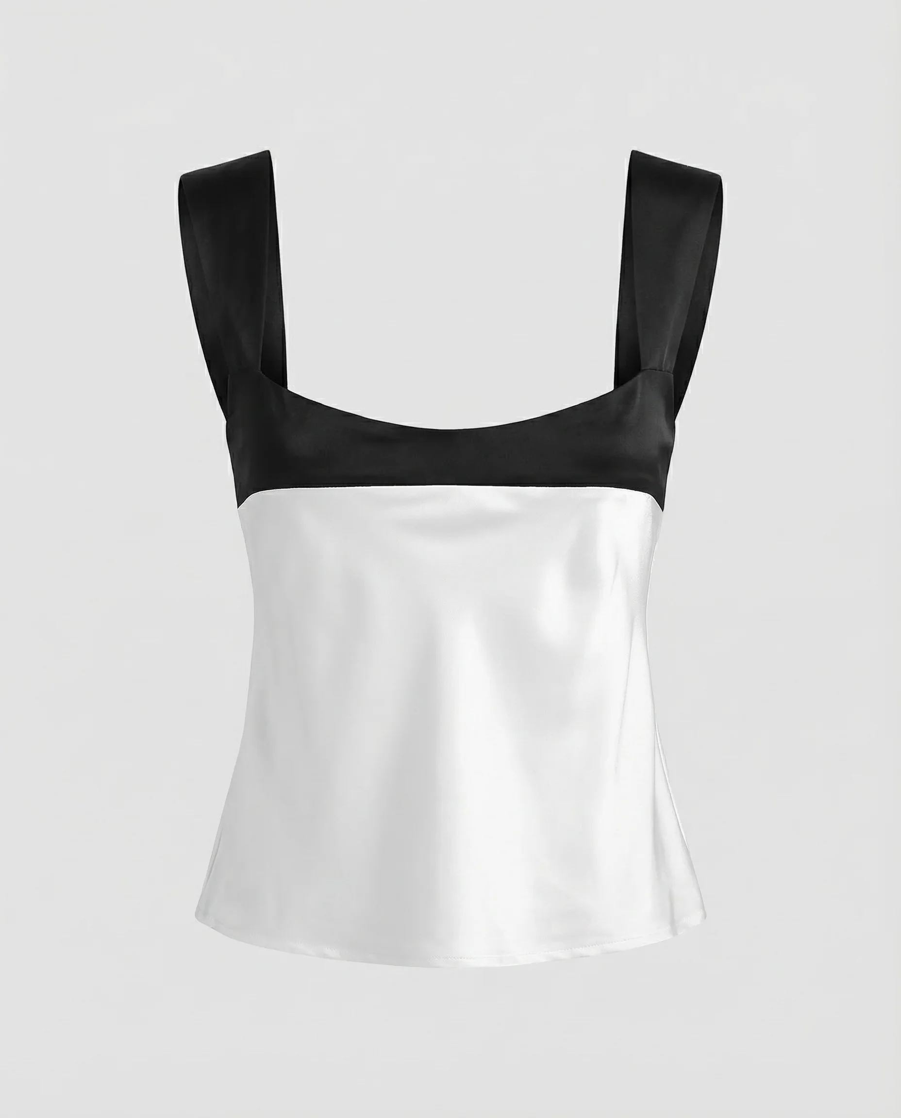 Damen Satin Set Bandeau Minirock - Image 5