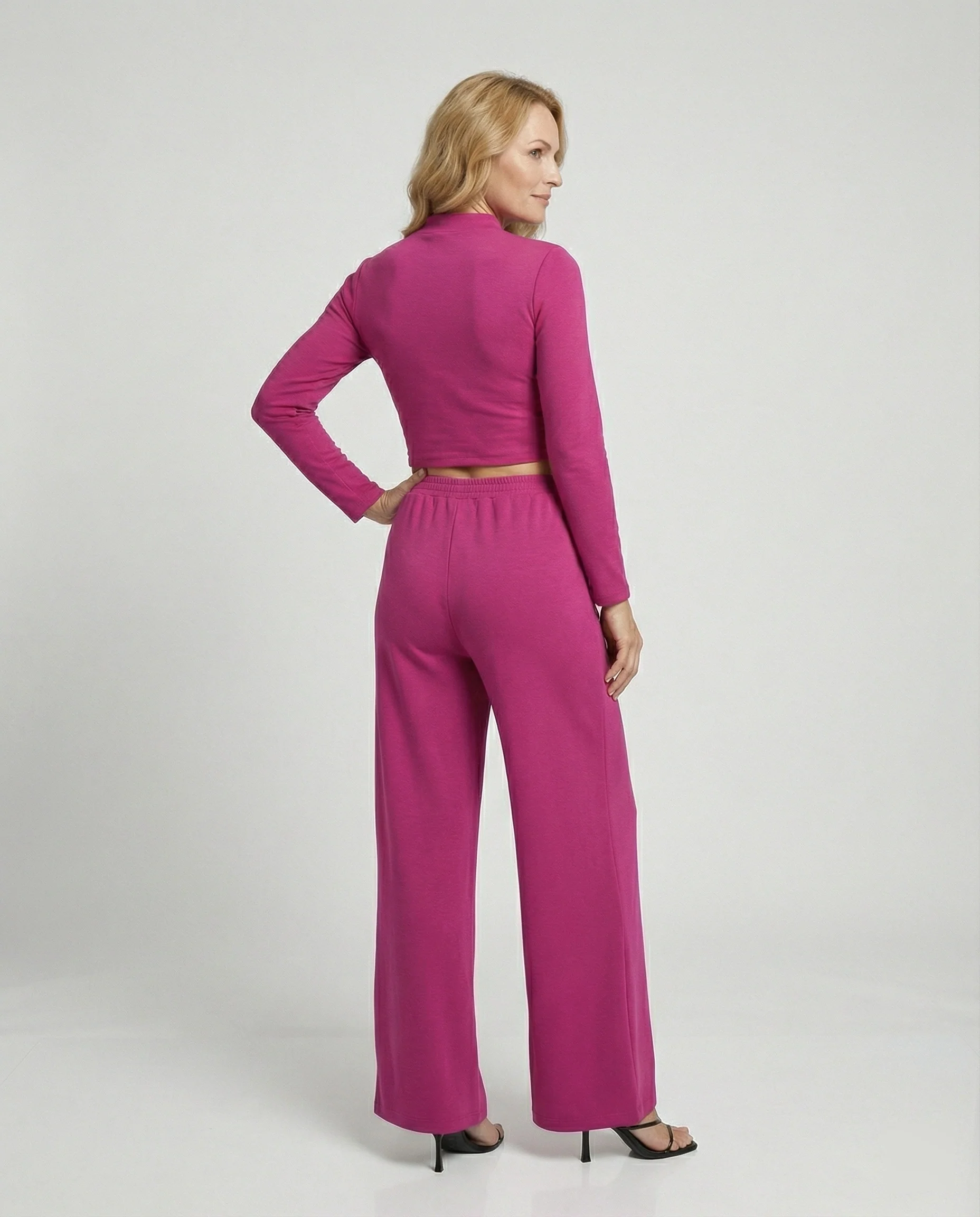 Zweiteiler Set Damen mit Twist-Oberteil - Image 2