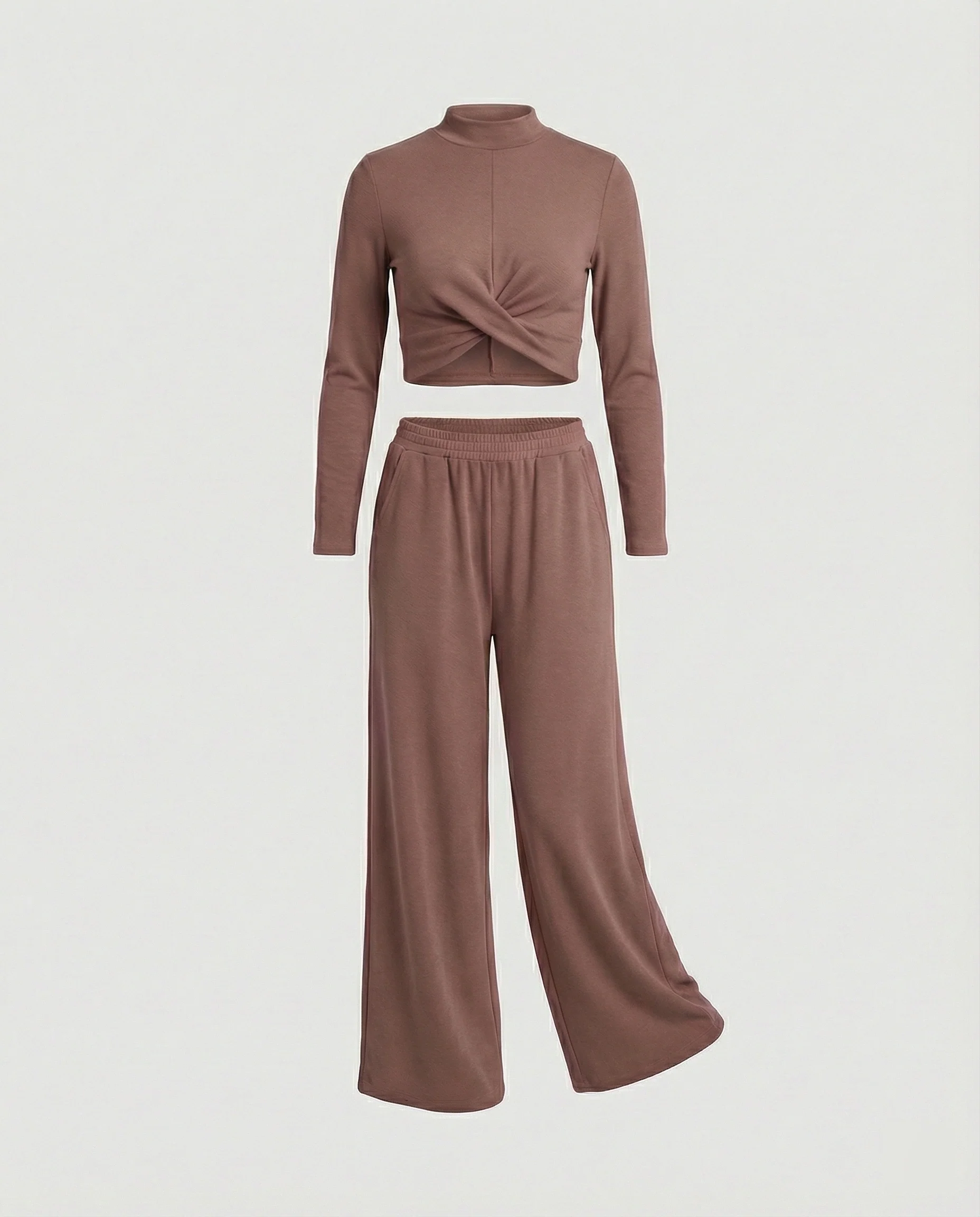 Zweiteiler Set Damen mit Twist-Oberteil - Image 7