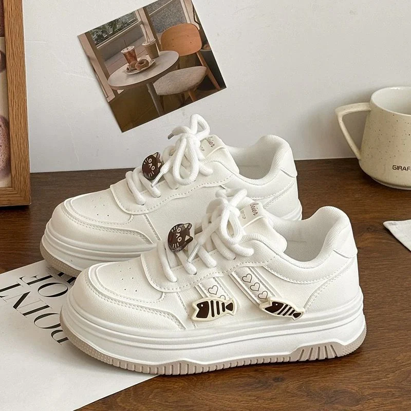 Damen Niedrigprofil Sneakers mit verspieltem Tiermotiv Heidi Mode - Image 6