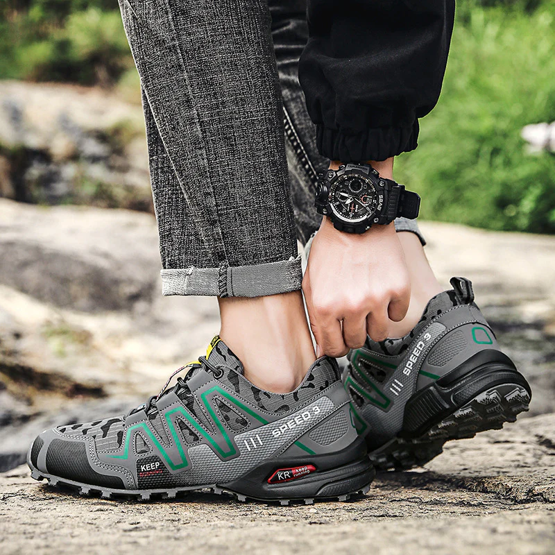 Damen Outdoor Laufschuhe mit rutschfester Sohle und innovativem Schnürsystem Heidi Mode - Image 3