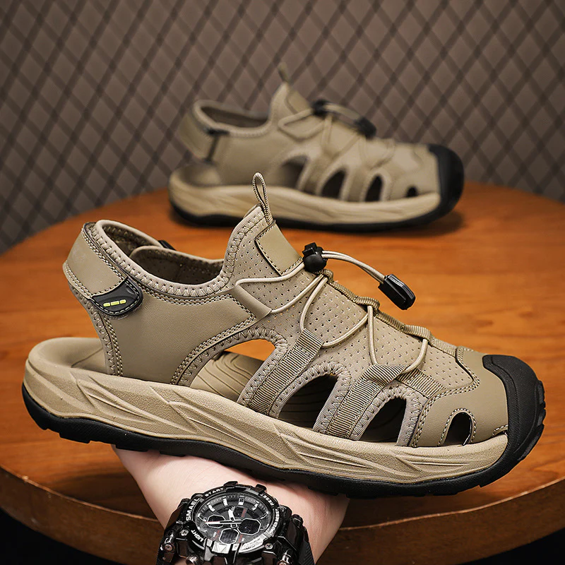 Damen Outdoor-Sandalen mit rutschfester Sohle und atmungsaktivem Obermaterial Heidi Mode - Image 2