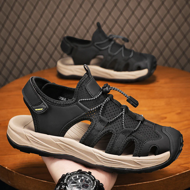 Damen Outdoor-Sandalen mit rutschfester Sohle und atmungsaktivem Obermaterial Heidi Mode - Image 3