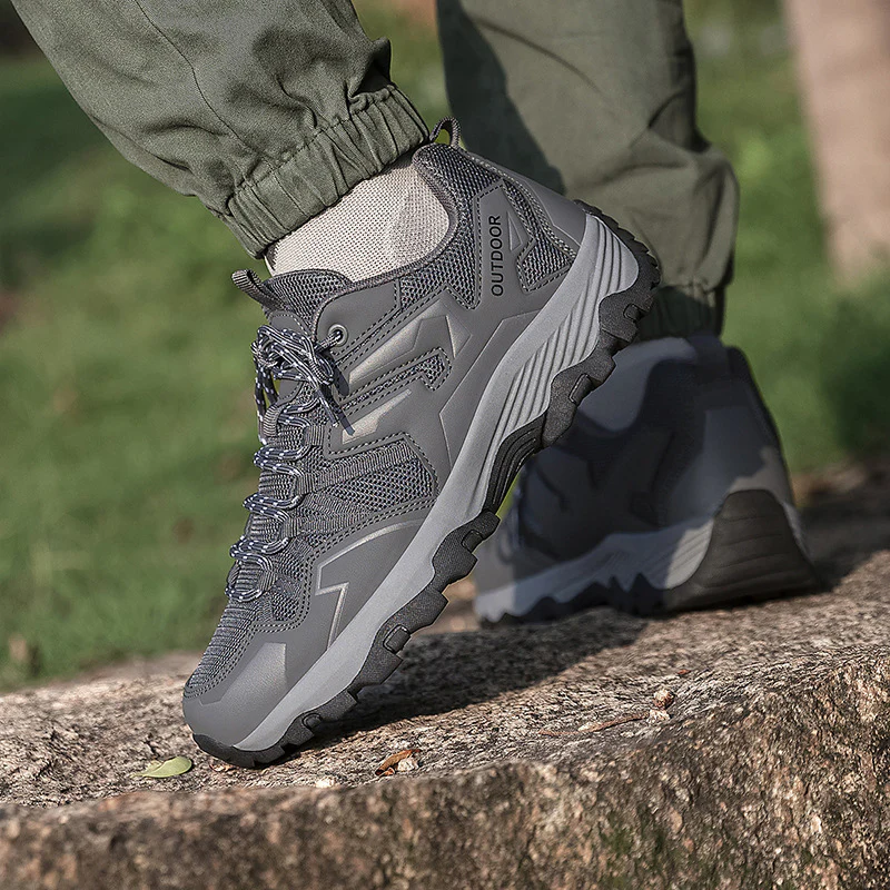 Damen Outdoor-Sneaker mit atmungsaktiver Mesh-Oberfläche und rutschfester Sohle Heidi Mode - Image 3