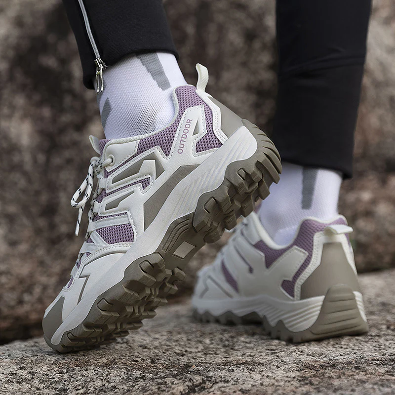 Damen Outdoor-Sneaker mit atmungsaktiver Mesh-Oberfläche und rutschfester Sohle Heidi Mode - Image 4