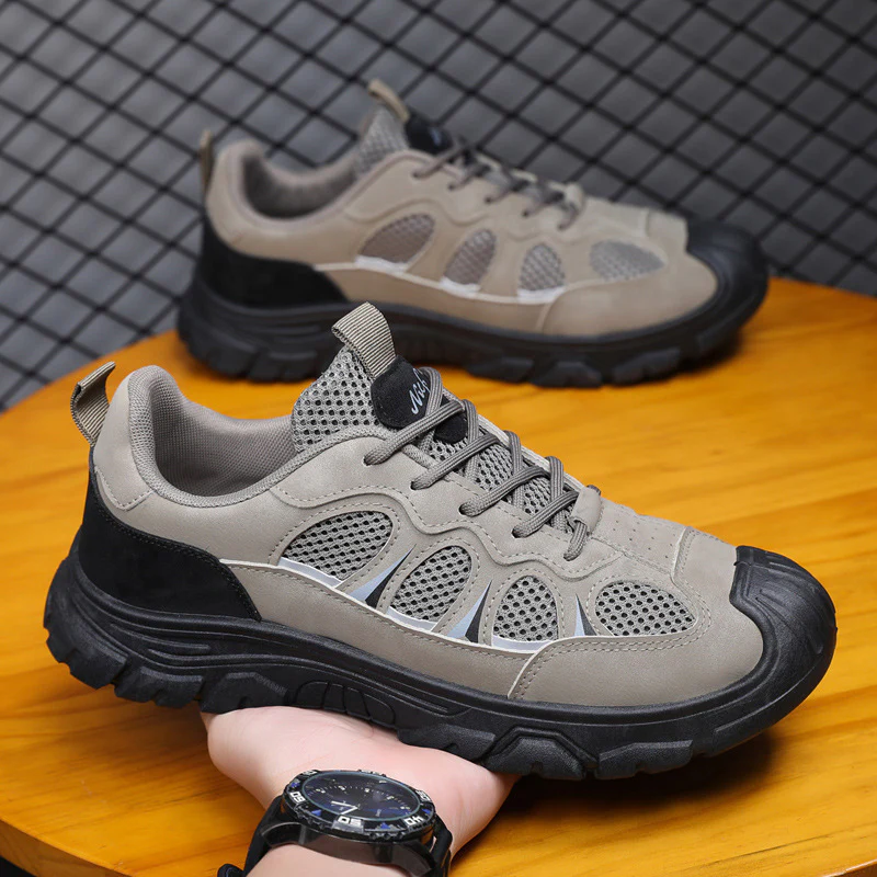 Damen Outdoor-Sneaker mit griffiger Sohle und atmungsaktivem Obermaterial Heidi Mode - Image 2