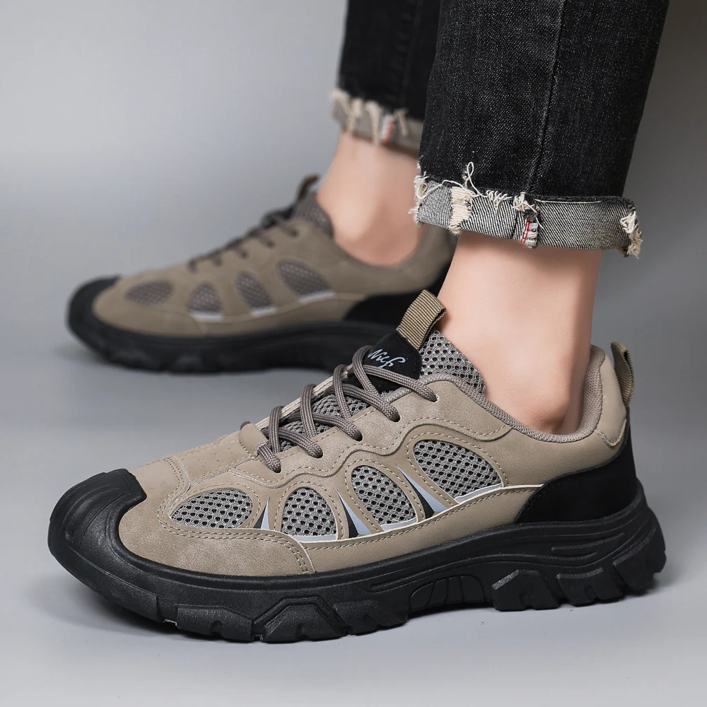 Damen Outdoor-Sneaker mit griffiger Sohle und atmungsaktivem Obermaterial Heidi Mode - Image 3