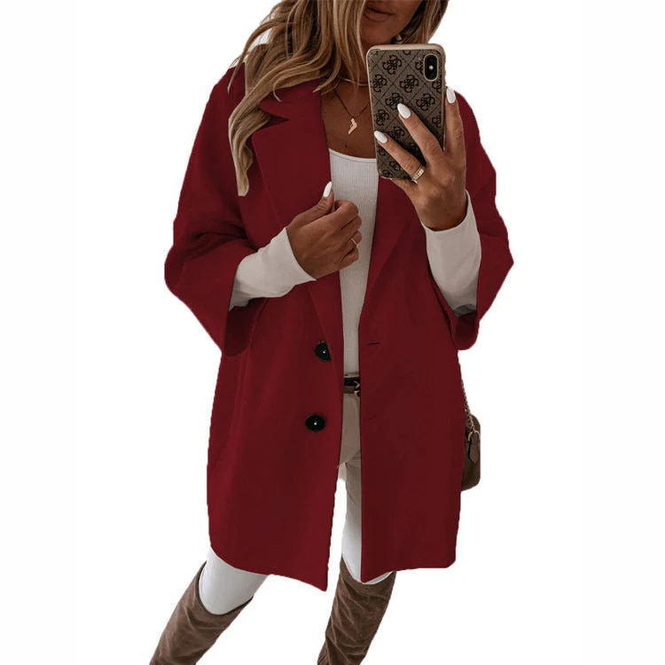 Damen Oversized Жакет mit Modernem Schnitt und Stylischen Knopfdetails Heidi-Mode - Image 2