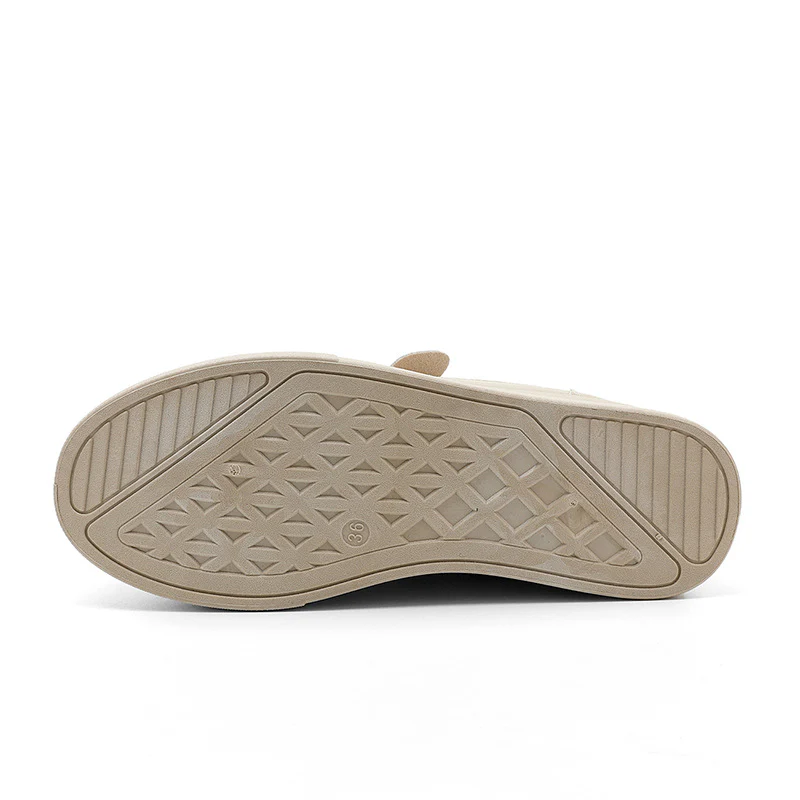 Damen Plateau-Sneaker mit atmungsaktiver Oberflächenstruktur und rutschfester Laufsohle Heidi Mode - Image 4