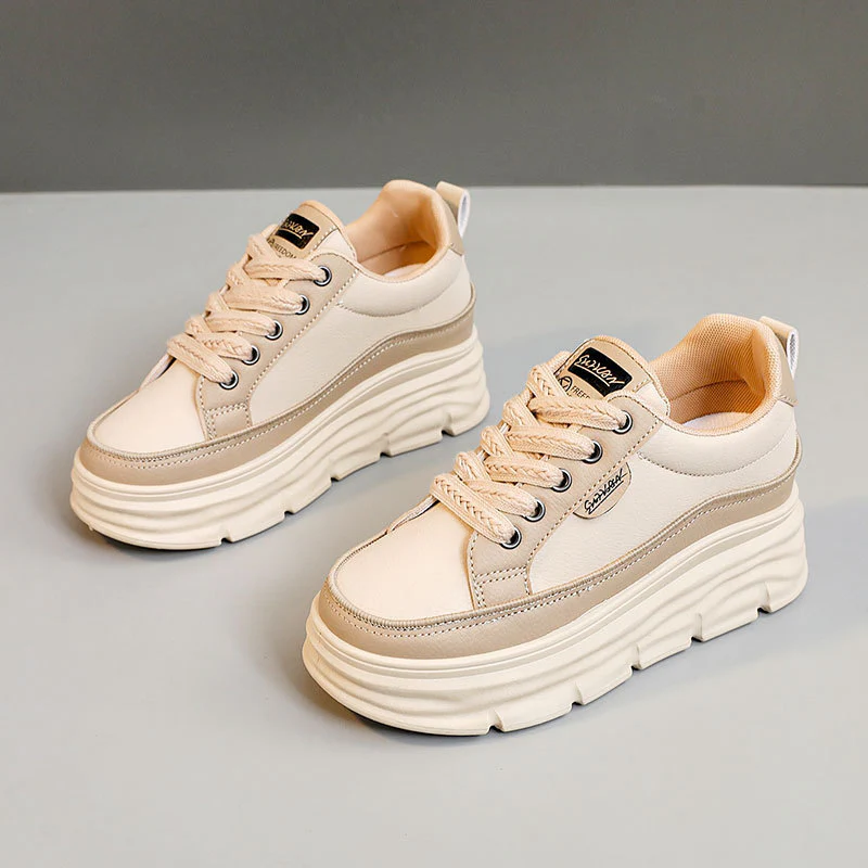 Damen Plateau-Sneaker mit innovativem Dämpfungssystem und modischer Laufsohle Heidi Mode - Image 2
