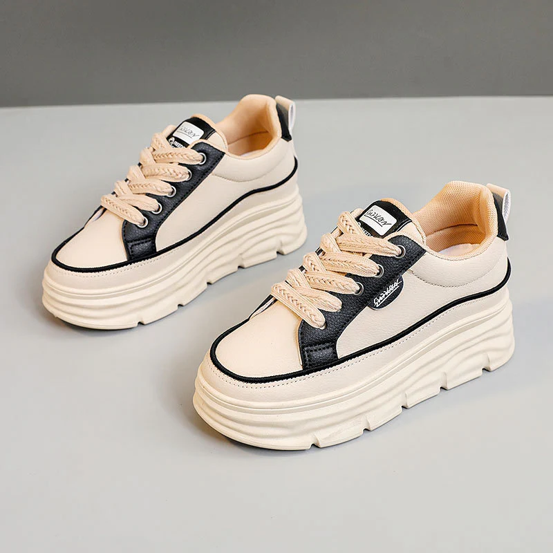 Damen Plateau-Sneaker mit innovativem Dämpfungssystem und modischer Laufsohle Heidi Mode - Image 8