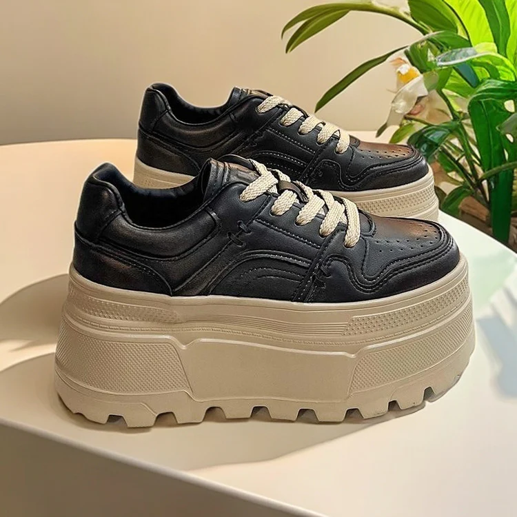 Damen Plateau-Sneaker mit innovativem Sohlenprofil und modischem Design Heidi Mode - Image 2