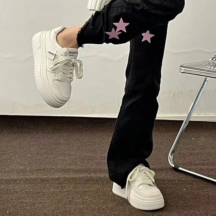 Damen Plateau-Sneaker mit modischem Design und bequemer Dämpfung Heidi Mode - Image 5