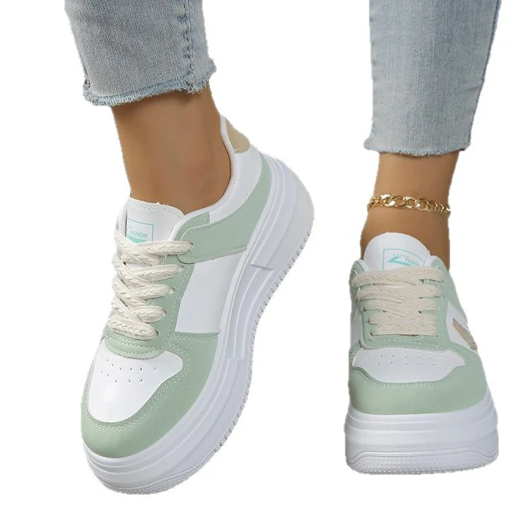 Damen Plateau-Sneaker mit modischer Sohle und komfortabler Dämpfung Heidi Mode - Image 5