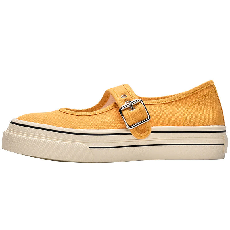 Damen Plateau-Sneaker mit Praktischem Schnallenverschluss und Optimierter Dämpfung Heidi-Mode - Image 7