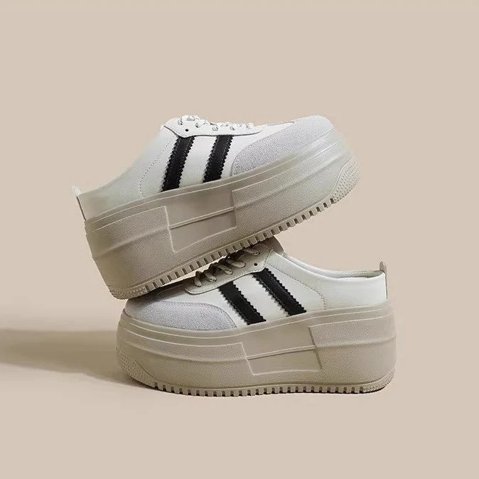 Damen Plateau-Sneaker mit sportlichem Design und optimaler Dämpfung Heidi Mode - Image 2